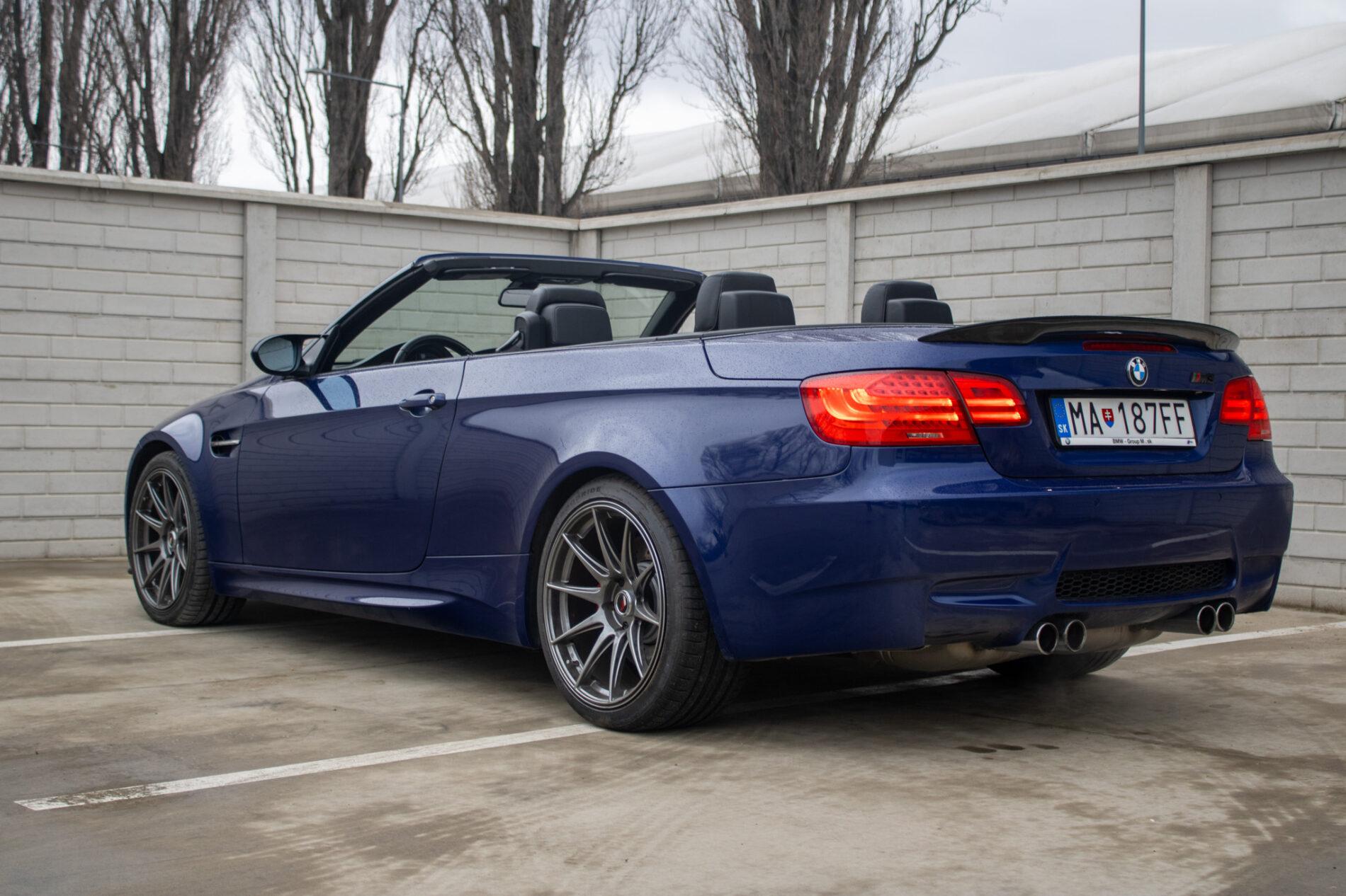 2010 BMW M3, modrá kupé, 152 846 km