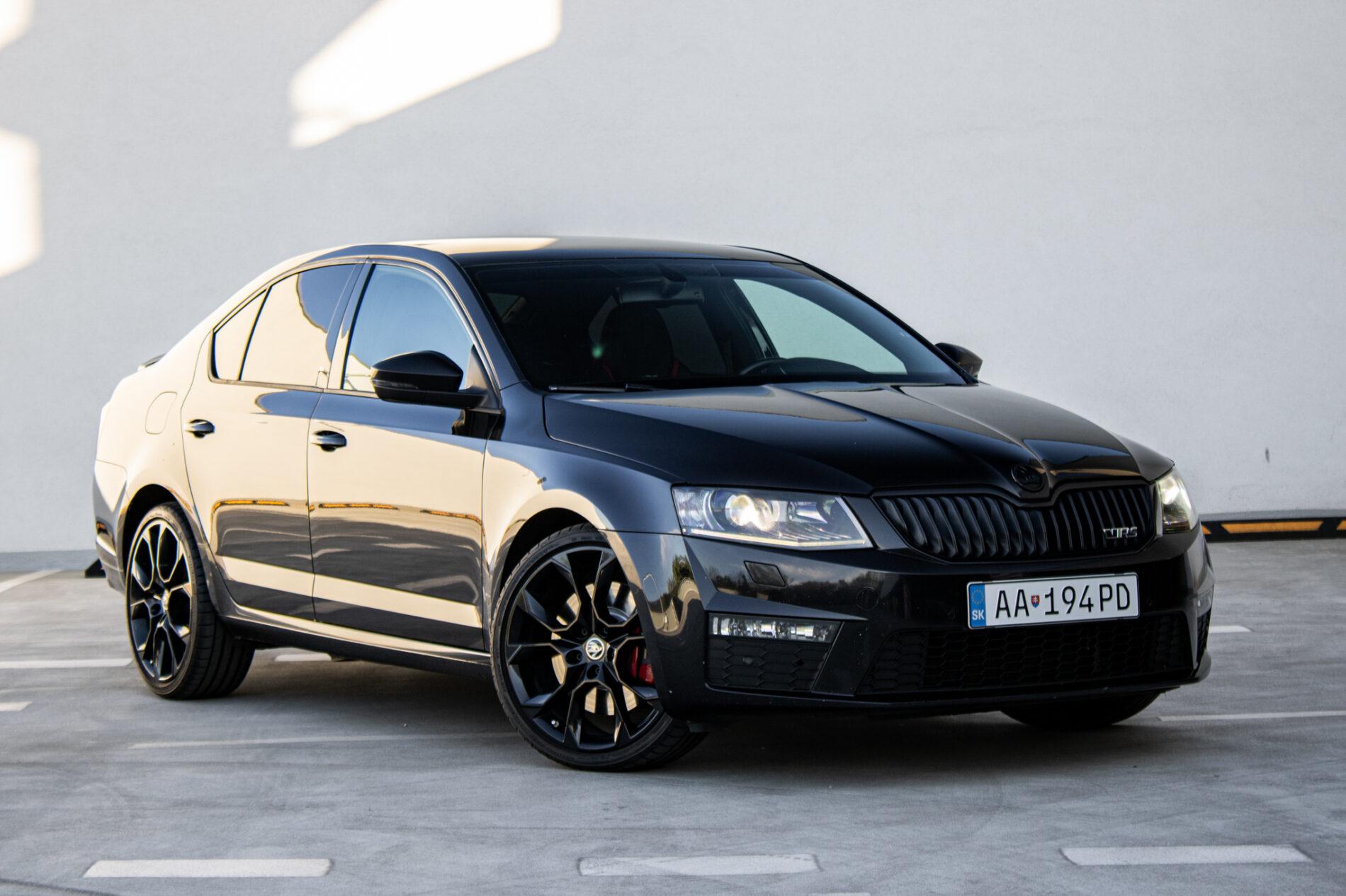 2016 Skoda Octavia RS, černá sedan, 227 447 km