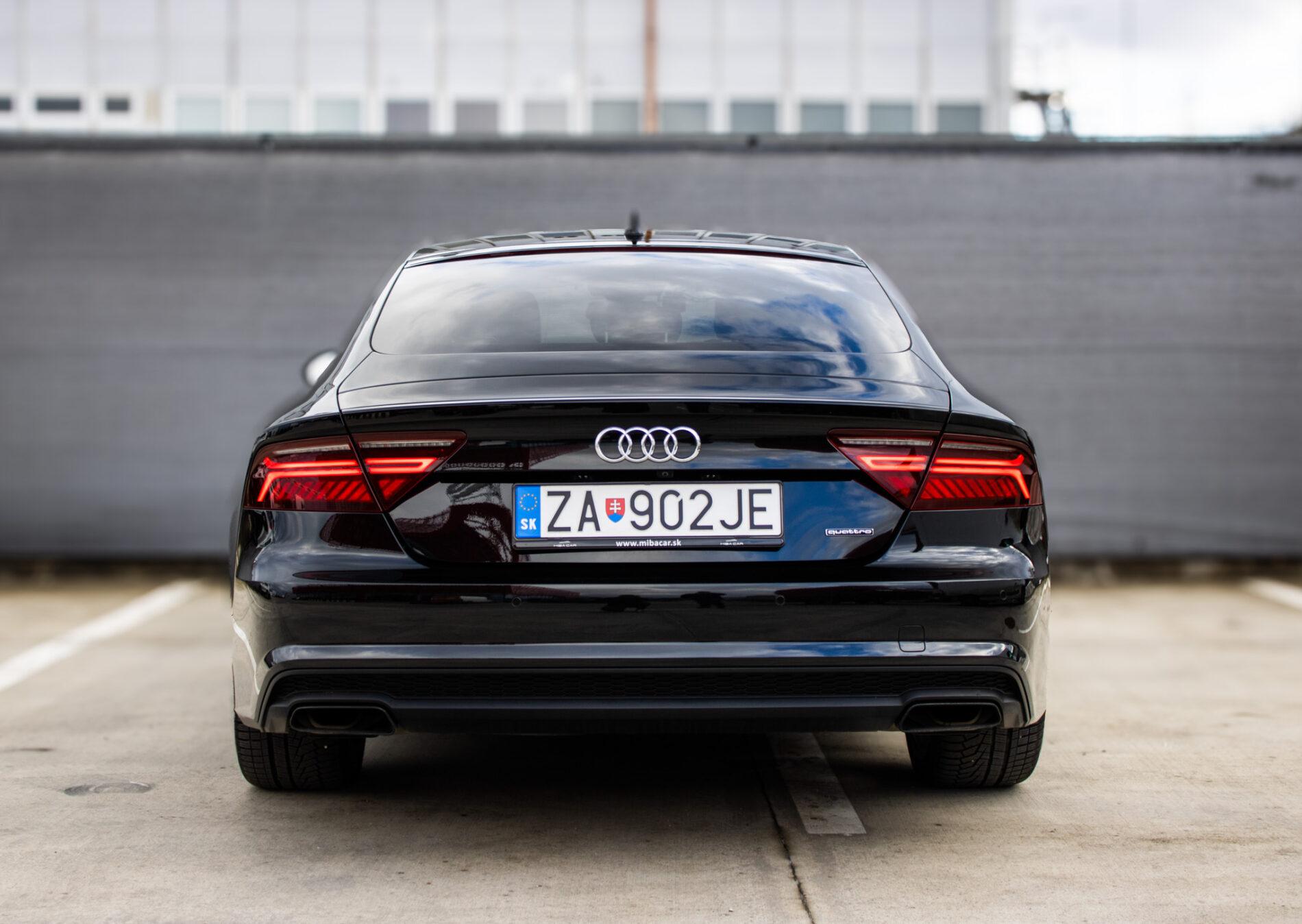 2017 AUDI A7, černá hatchback, 95 370 km