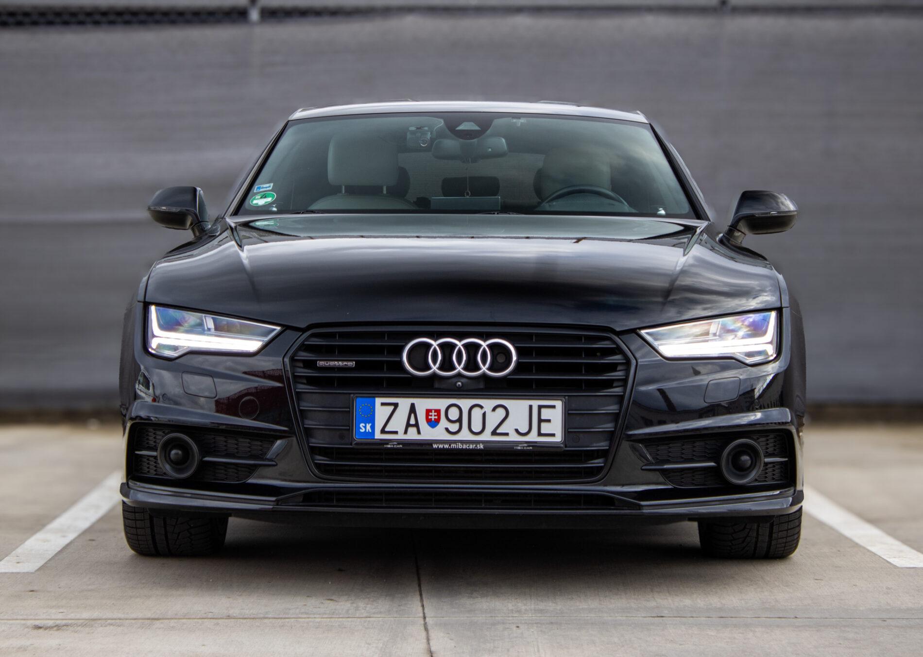 2017 AUDI A7, černá hatchback, 95 370 km