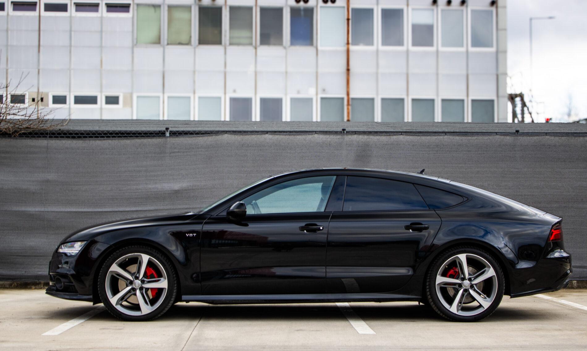 2017 AUDI A7, černá hatchback, 95 370 km