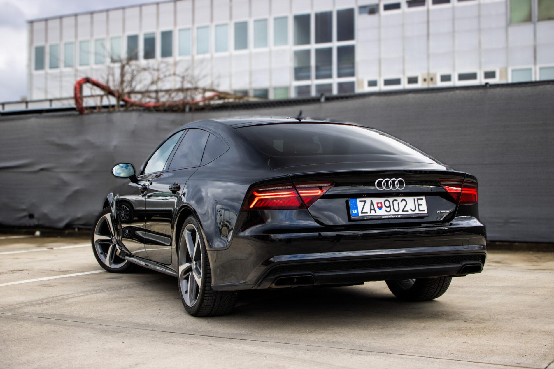 2017 AUDI A7, černá hatchback, 95 370 km