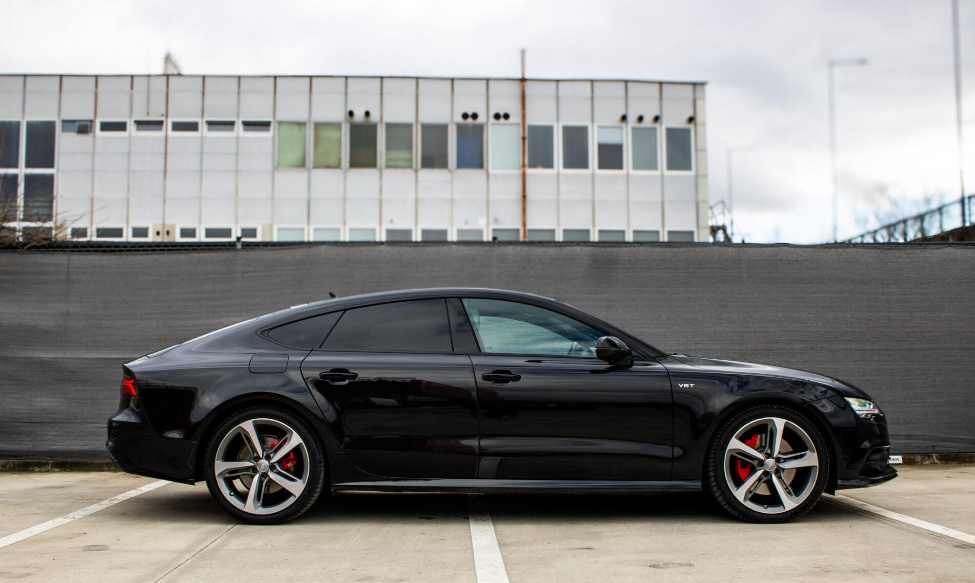 2017 AUDI A7, černá hatchback, 95 370 km