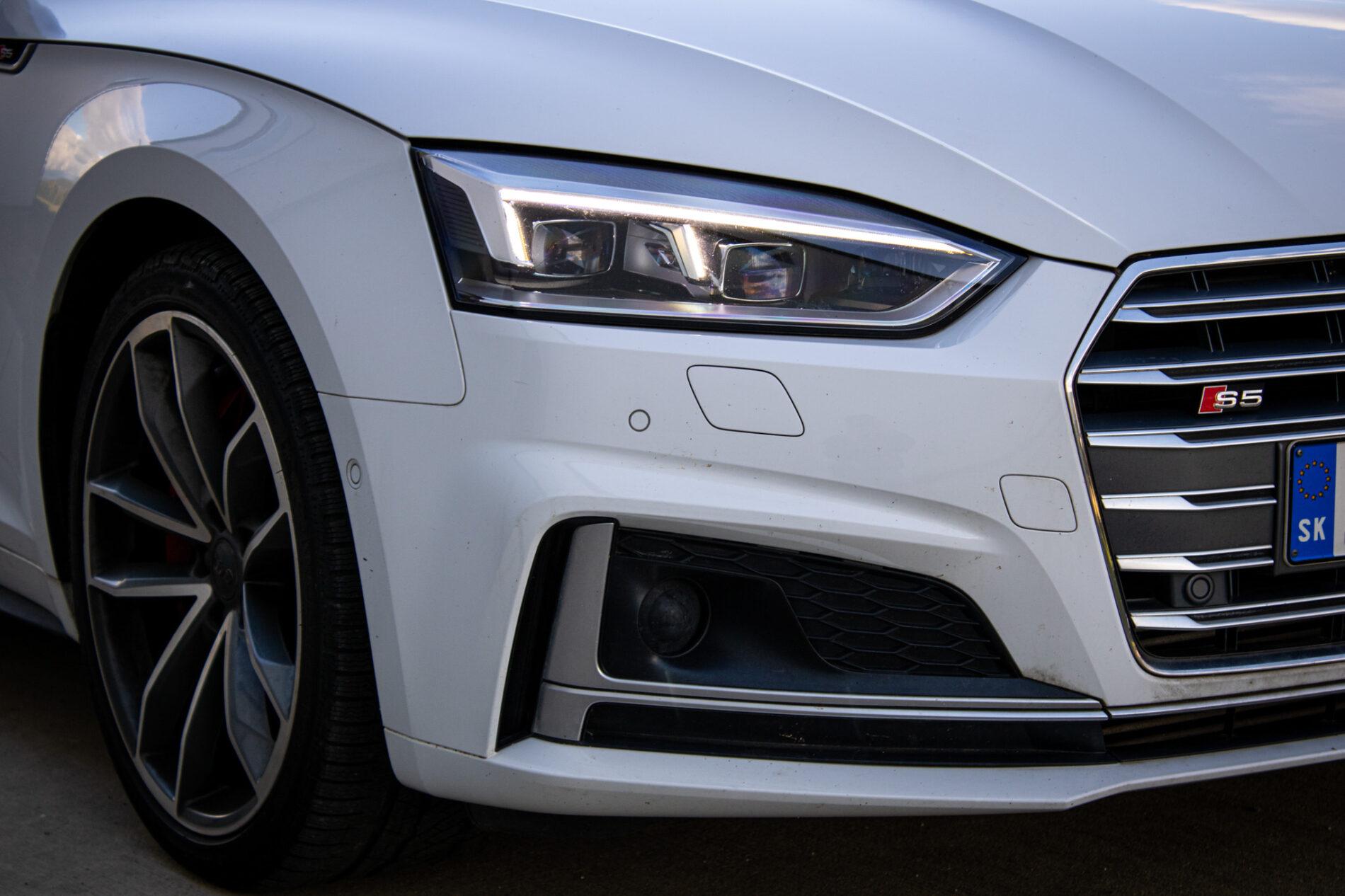 2016 AUDI S5, bílá kupé, 62 493 km