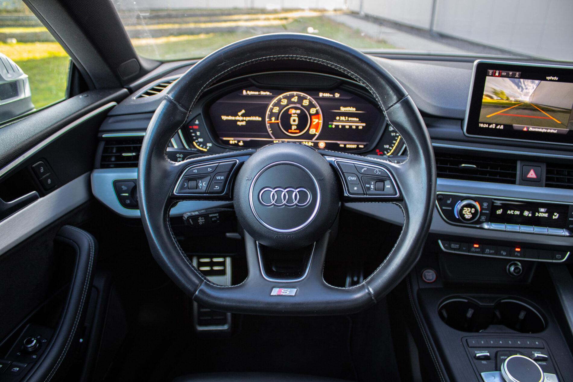 2016 AUDI S5, bílá kupé, 62 493 km