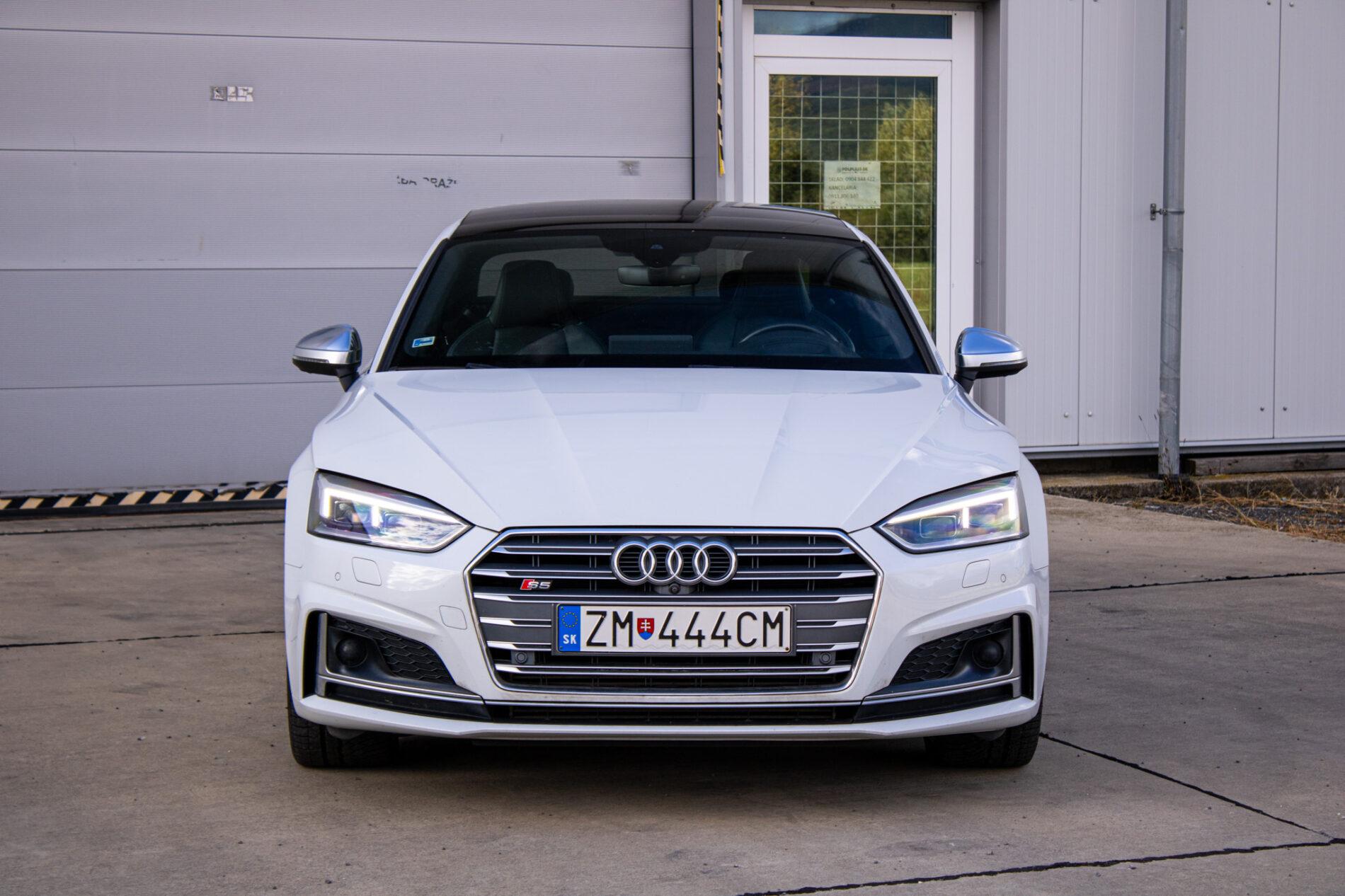 2016 AUDI S5, bílá kupé, 62 493 km