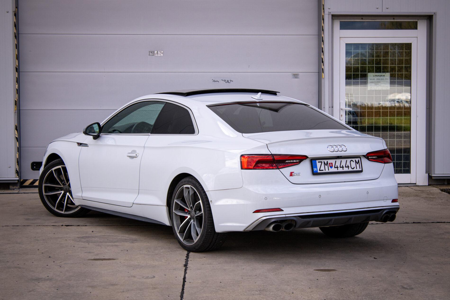 2016 AUDI S5, bílá kupé, 62 493 km