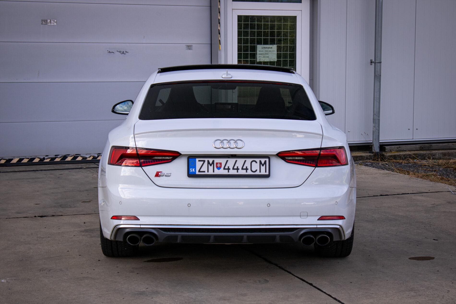 2016 AUDI S5, bílá kupé, 62 493 km
