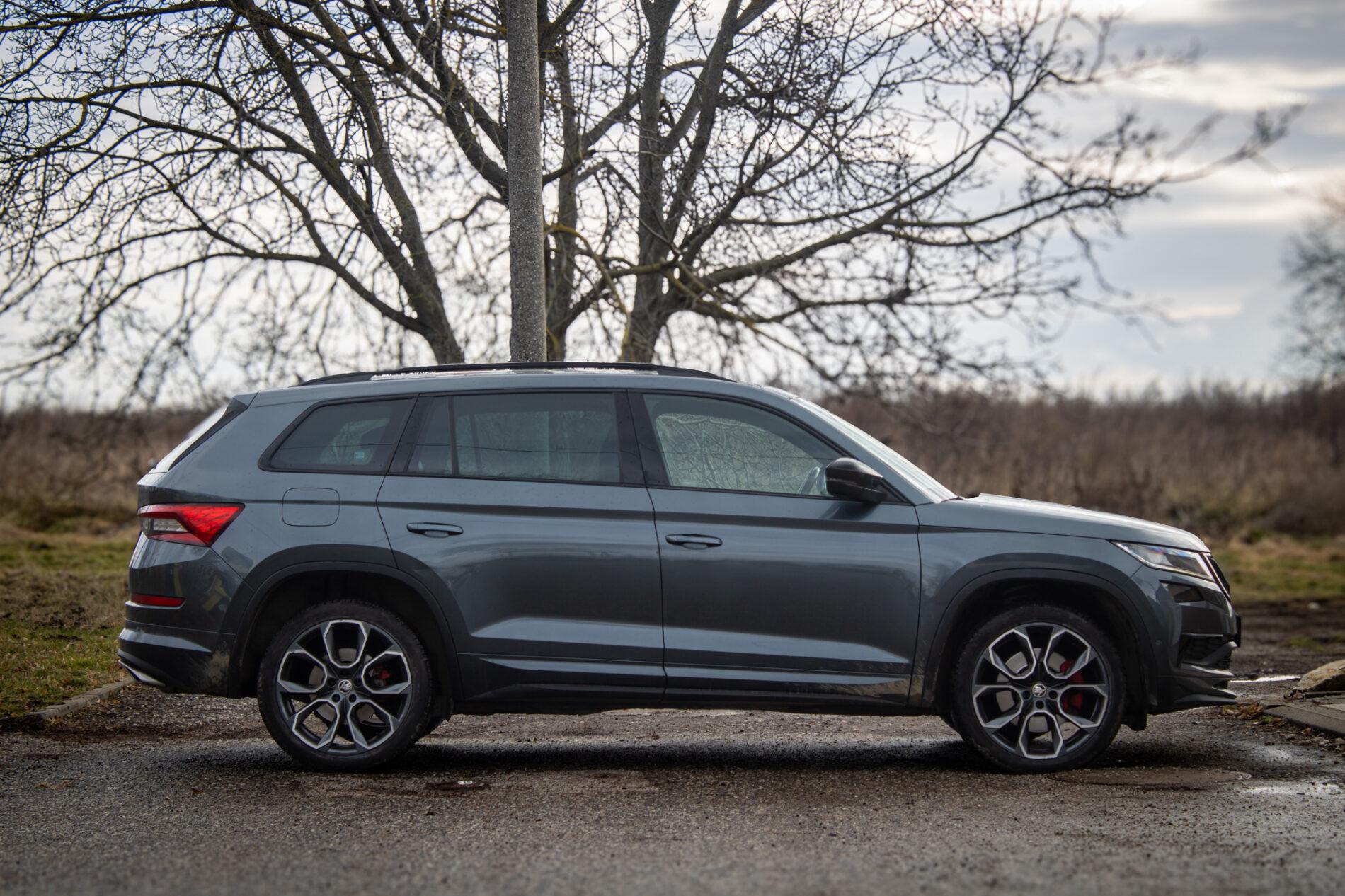 2019 Skoda Kodiaq RS, šedá suv, 156 069 km