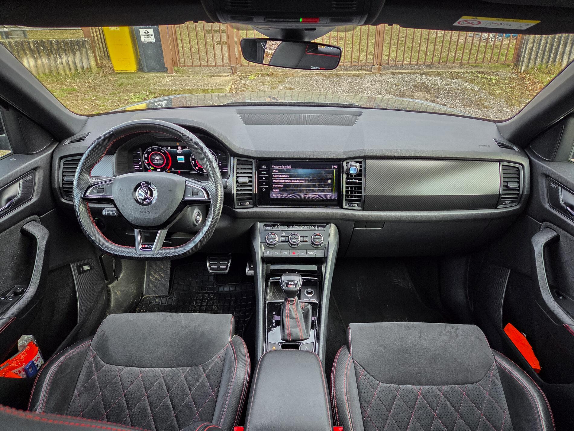 2019 Skoda Kodiaq RS, šedá suv, 156 069 km