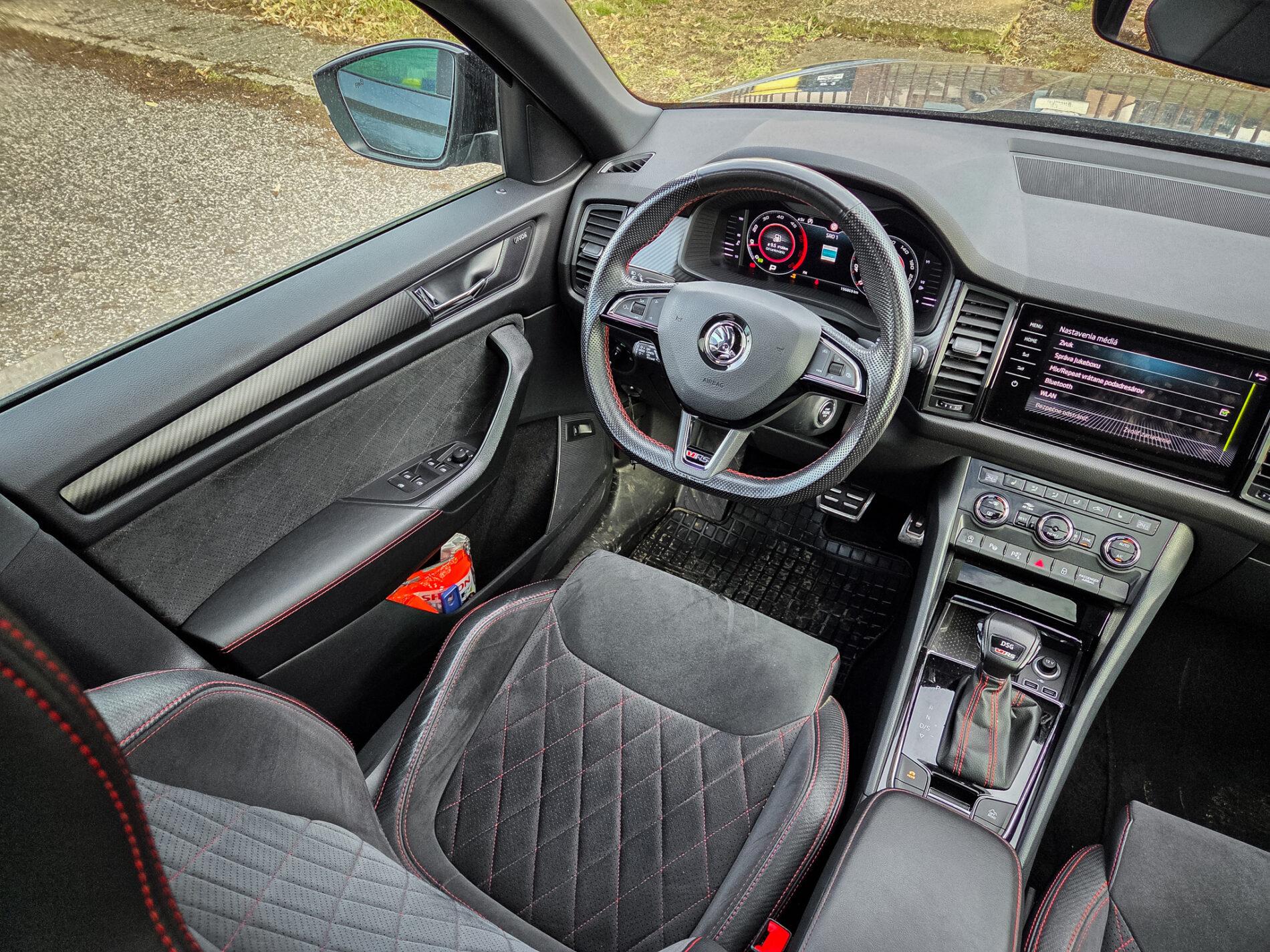 2019 Skoda Kodiaq RS, šedá suv, 156 069 km