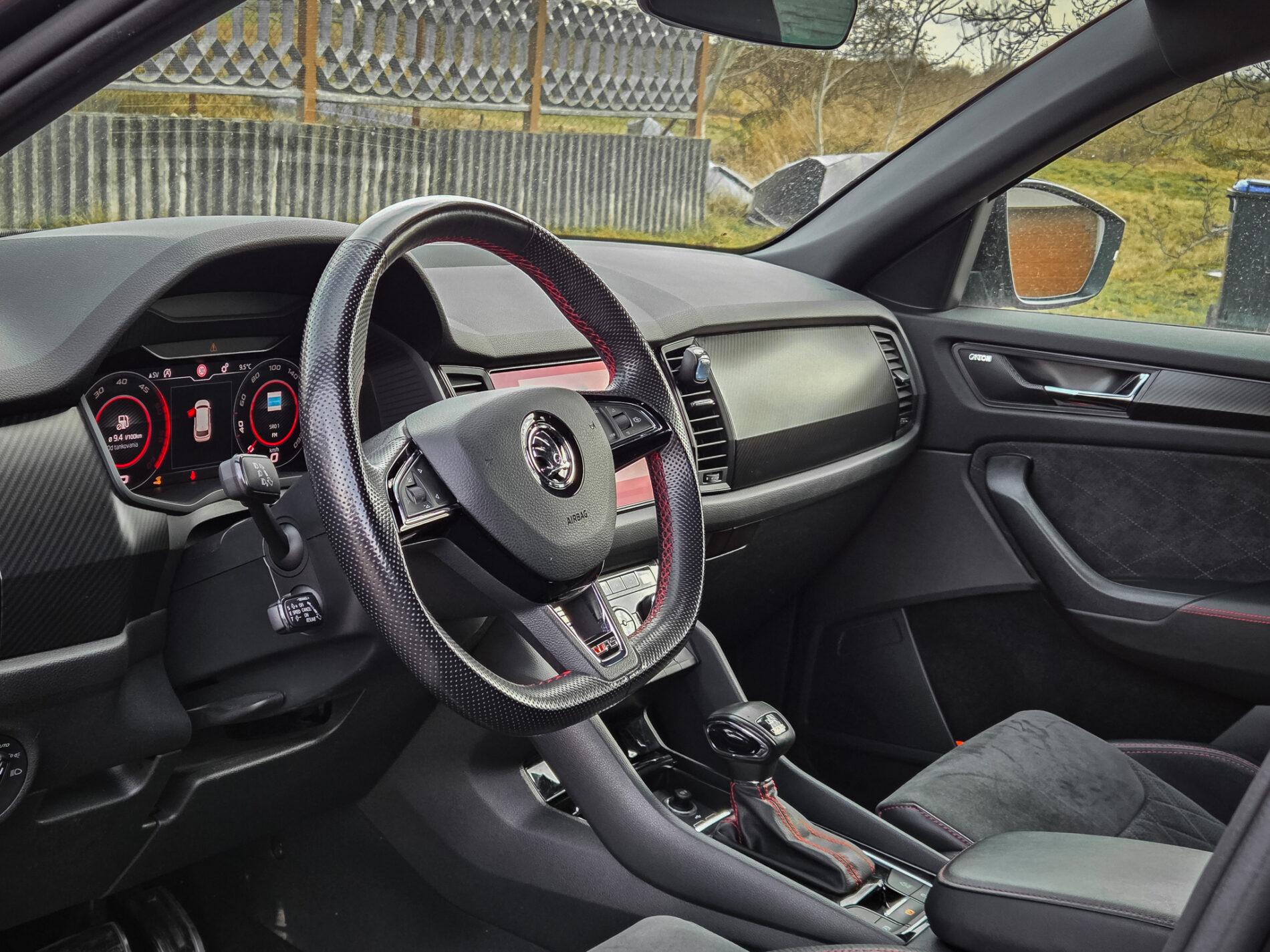 2019 Skoda Kodiaq RS, šedá suv, 156 069 km