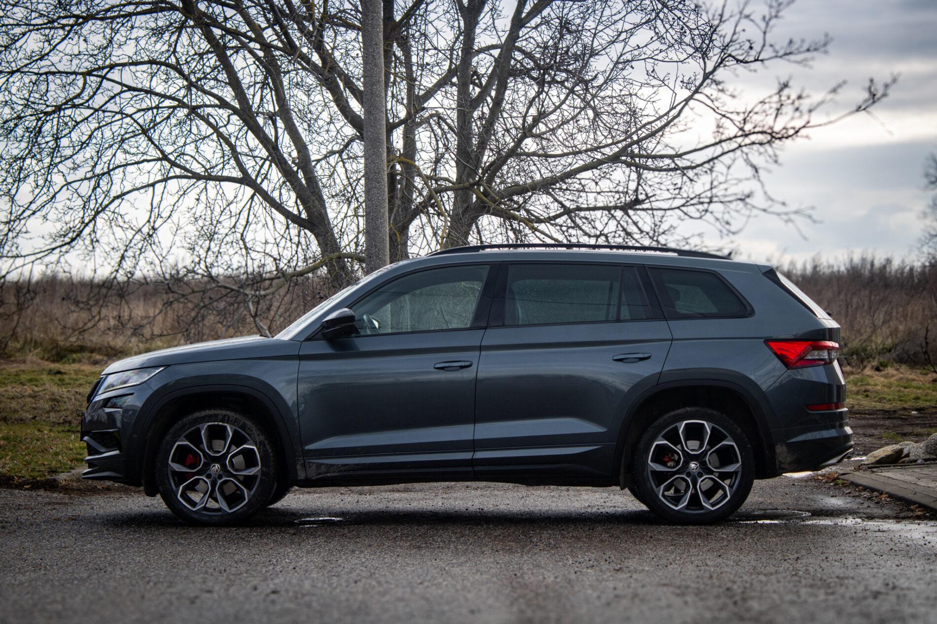 2019 Skoda Kodiaq RS, šedá suv, 156 069 km