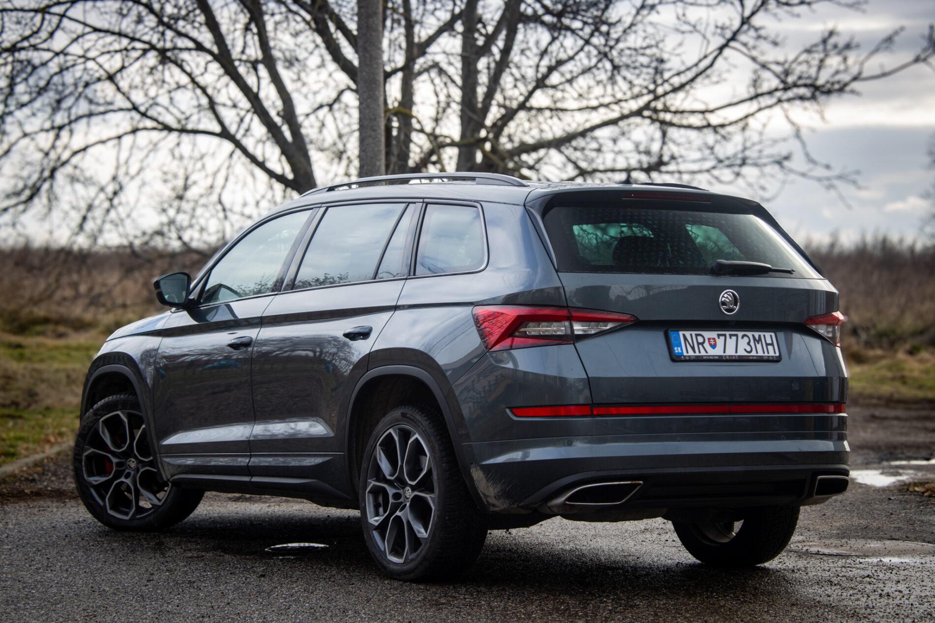 2019 Skoda Kodiaq RS, šedá suv, 156 069 km