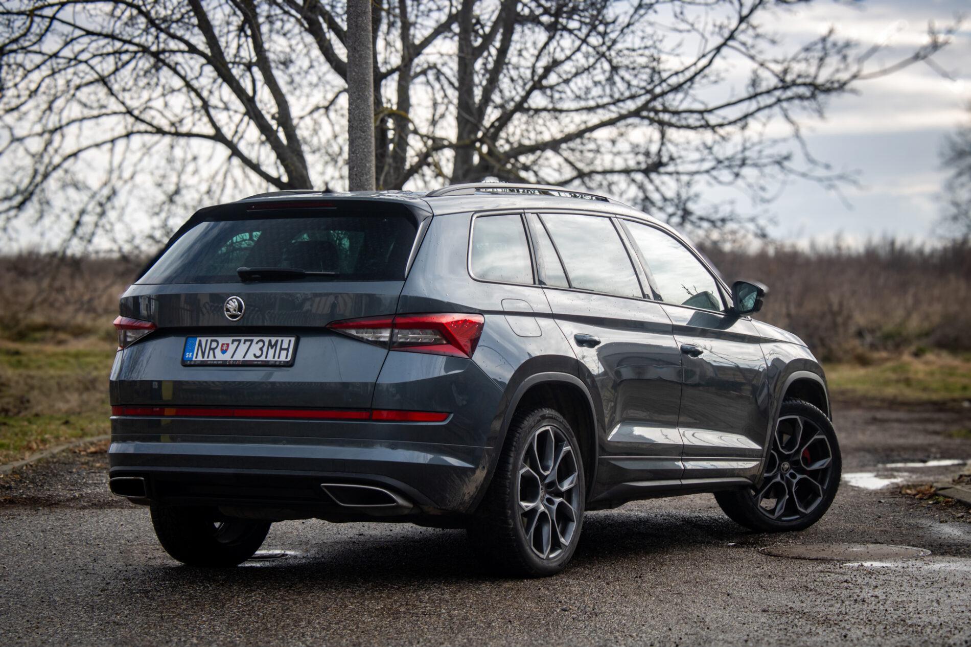 2019 Skoda Kodiaq RS, šedá suv, 156 069 km