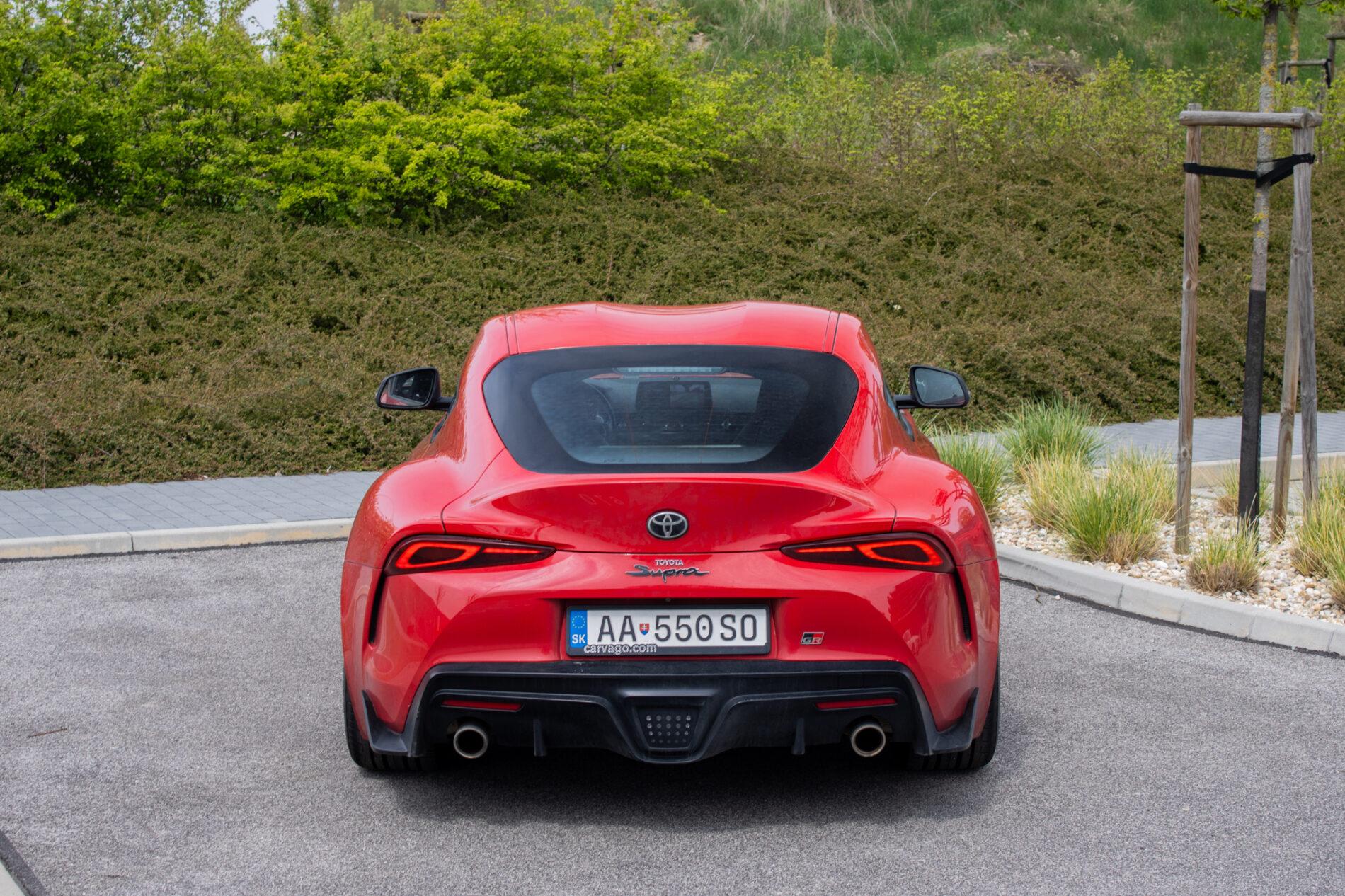 2021 Toyota GR Supra, červená kupé, 91 509 km