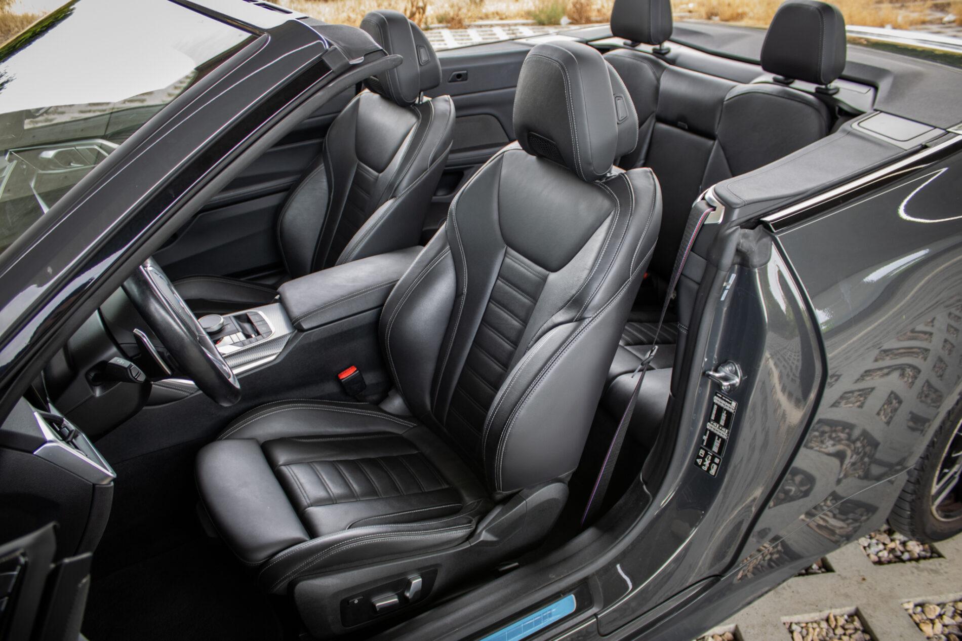 2023 BMW M440i, šedá kabriolet, 23 747 km