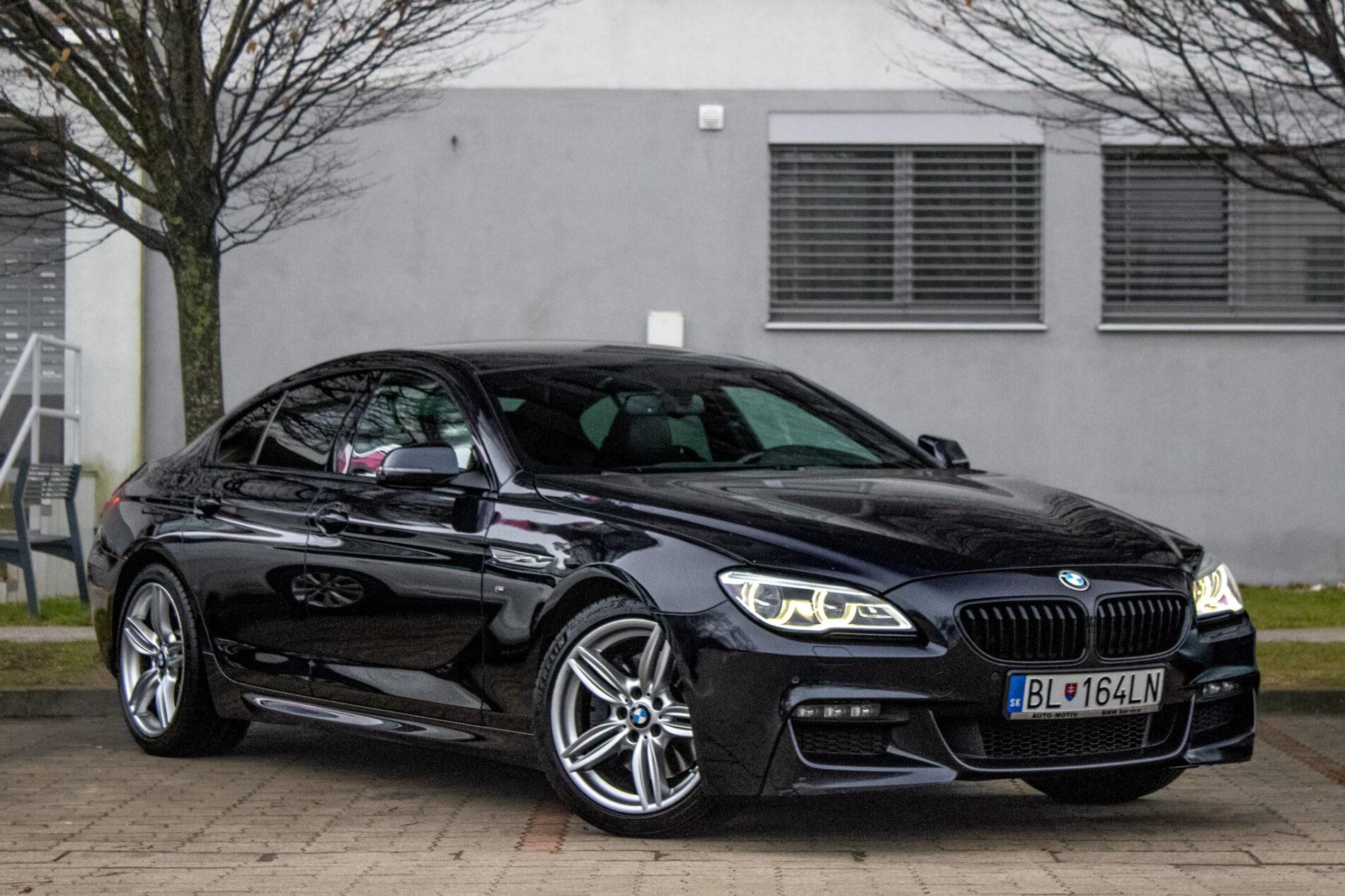 2015 BMW 640d, černá, 252 488 km