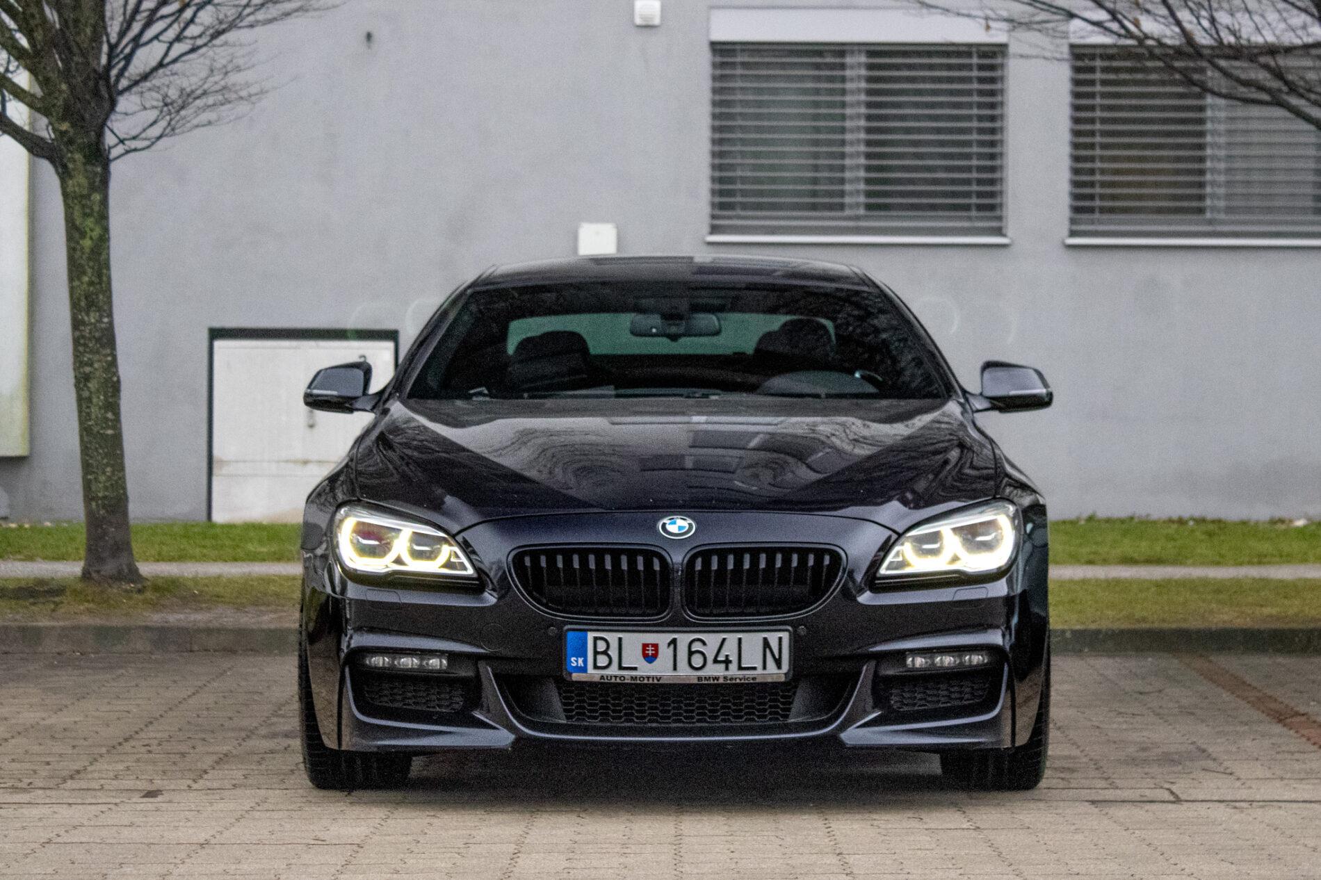 2015 BMW 640d, černá, 252 488 km