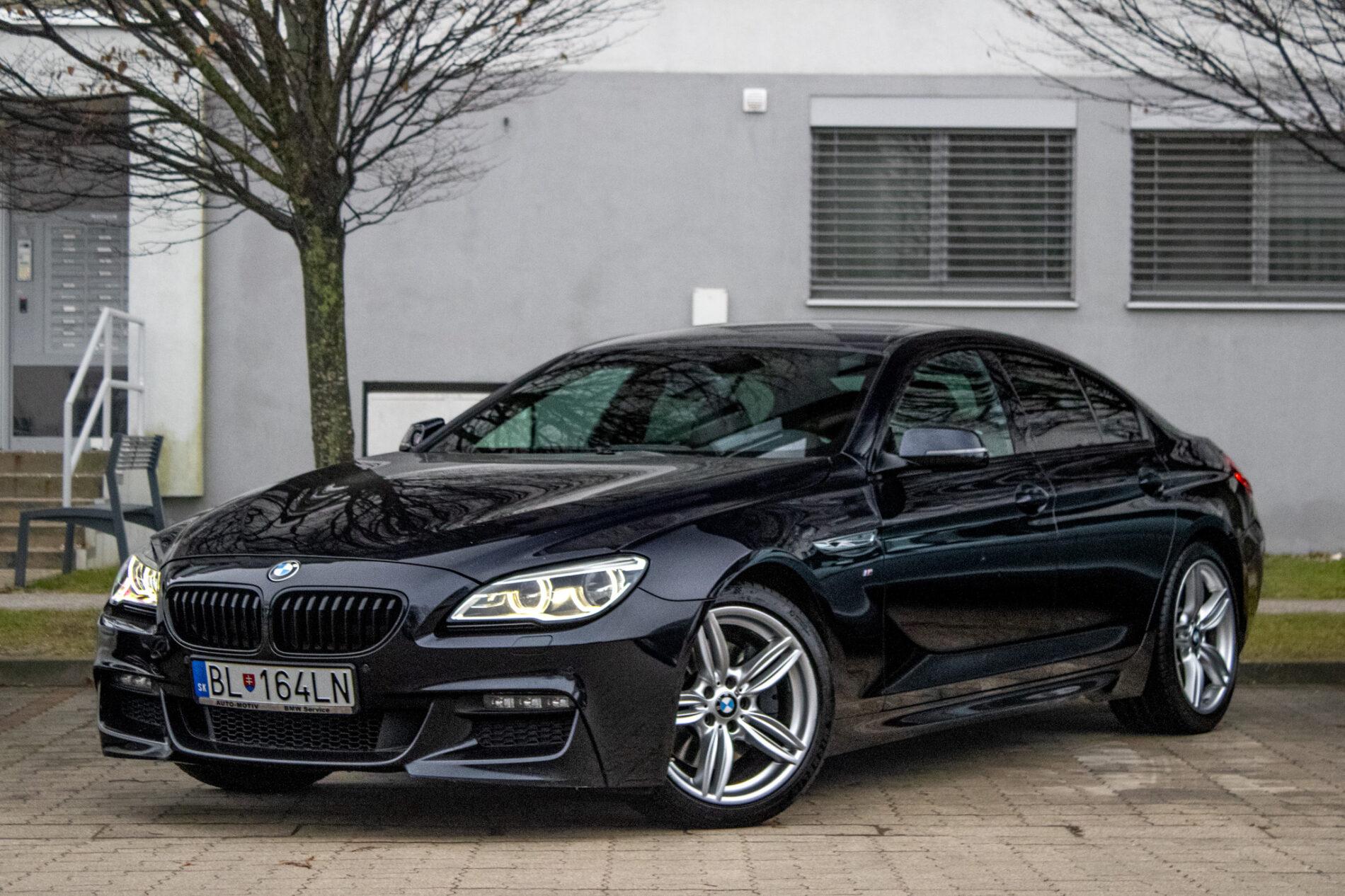 2015 BMW 640d, černá, 252 488 km