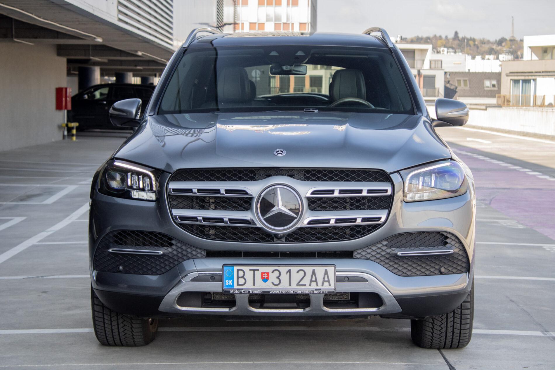 2020 Mercedes-Benz GLS 400d, šedá suv, 126 364 km