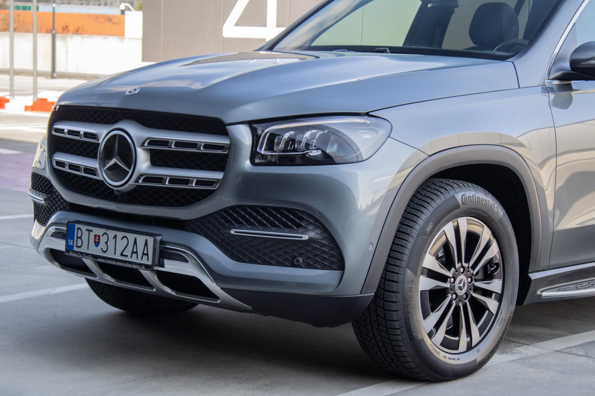 2020 Mercedes-Benz GLS 400d, šedá suv, 126 364 km