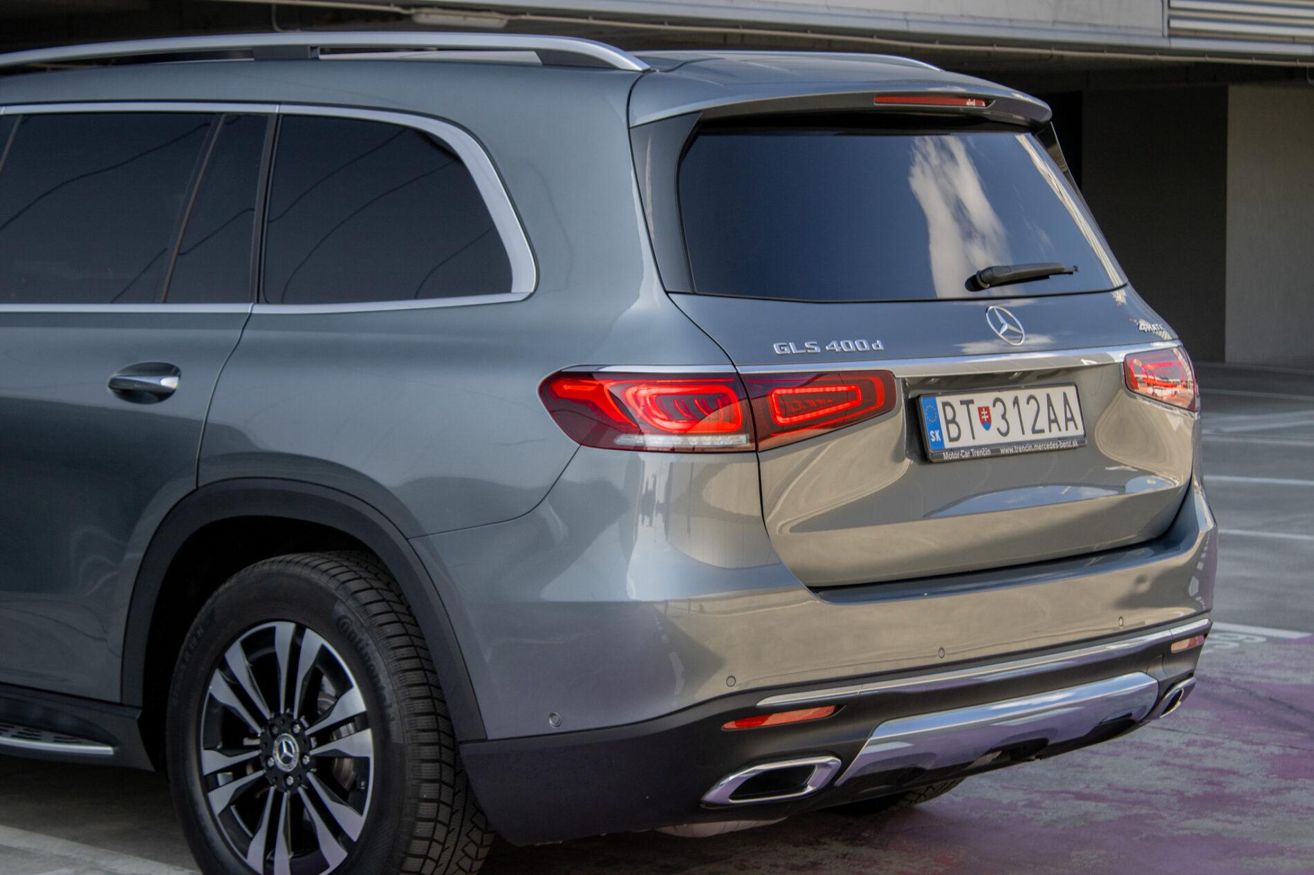 2020 Mercedes-Benz GLS 400d, šedá suv, 126 364 km