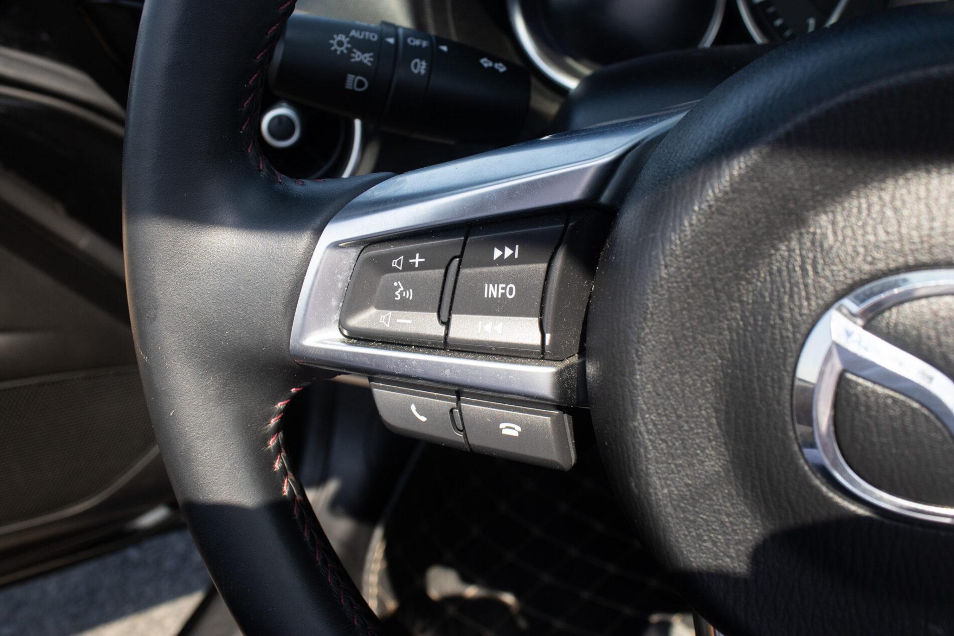 2018 Mazda MX-5 (ND), černá kabriolet, 22 946 km