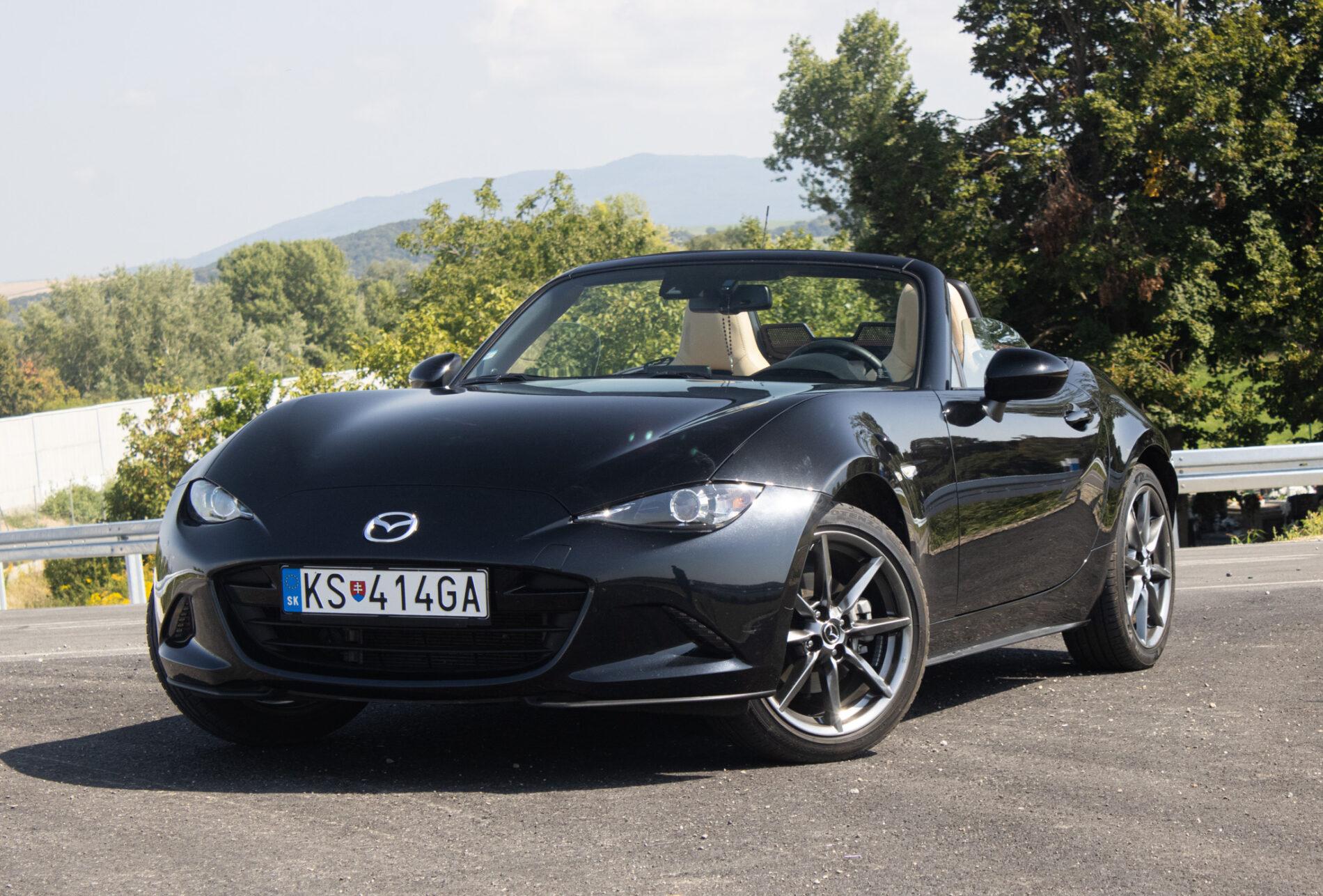 2018 Mazda MX-5 (ND), černá kabriolet, 22 946 km
