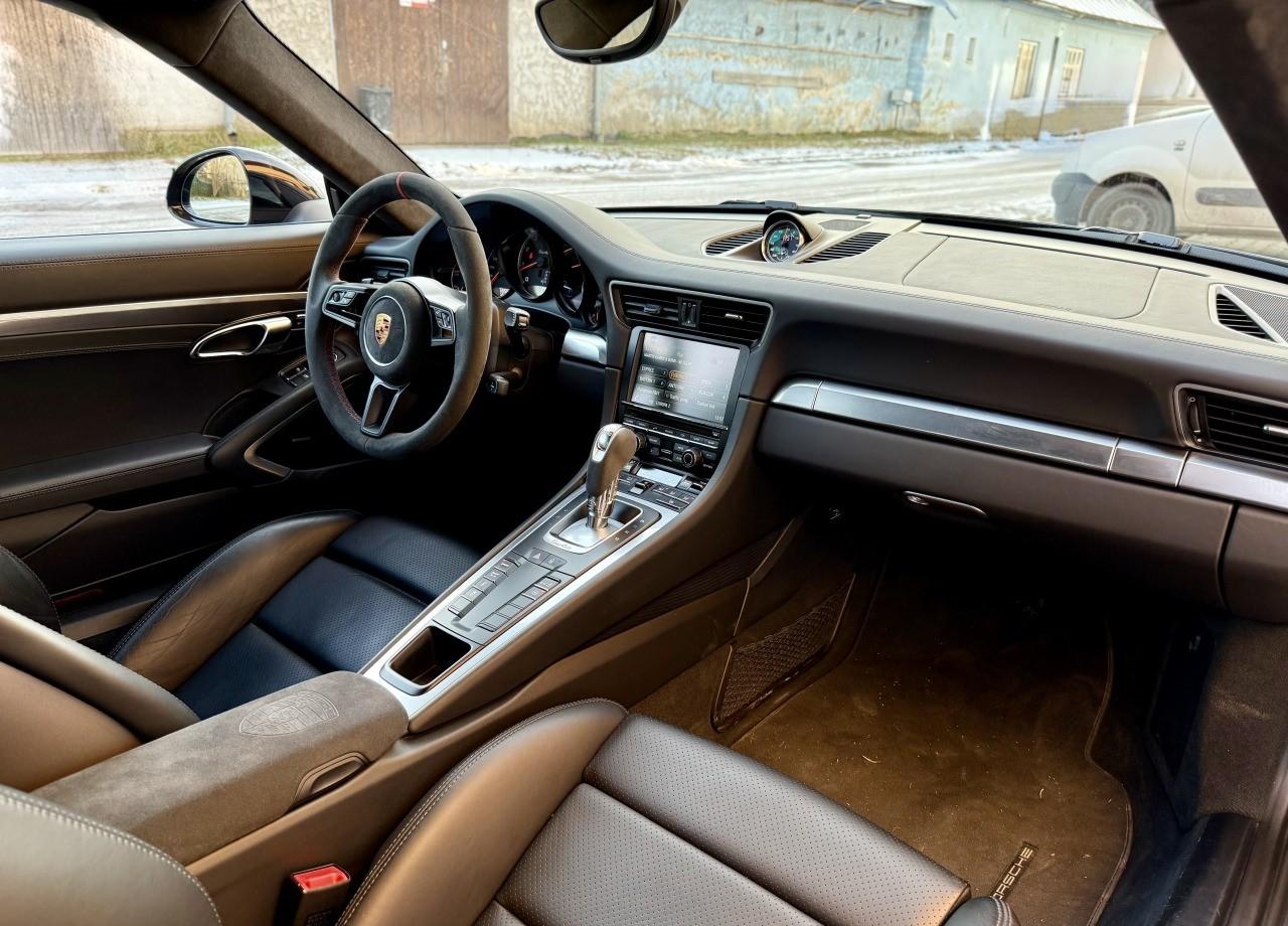 2014 Porsche 991 Turbo TechArt, černá kupé, 78 955 km