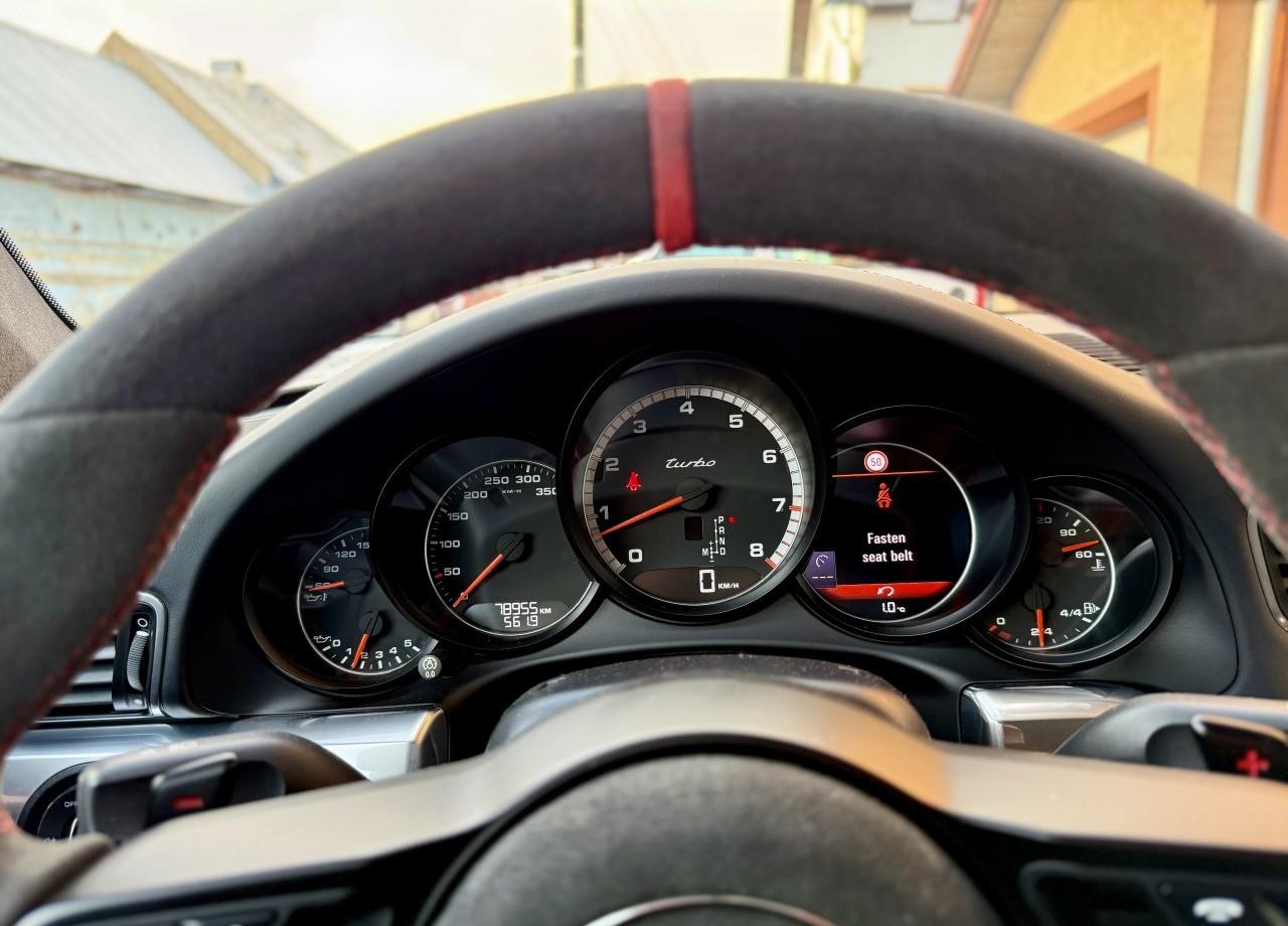 2014 Porsche 991 Turbo TechArt, černá kupé, 78 955 km