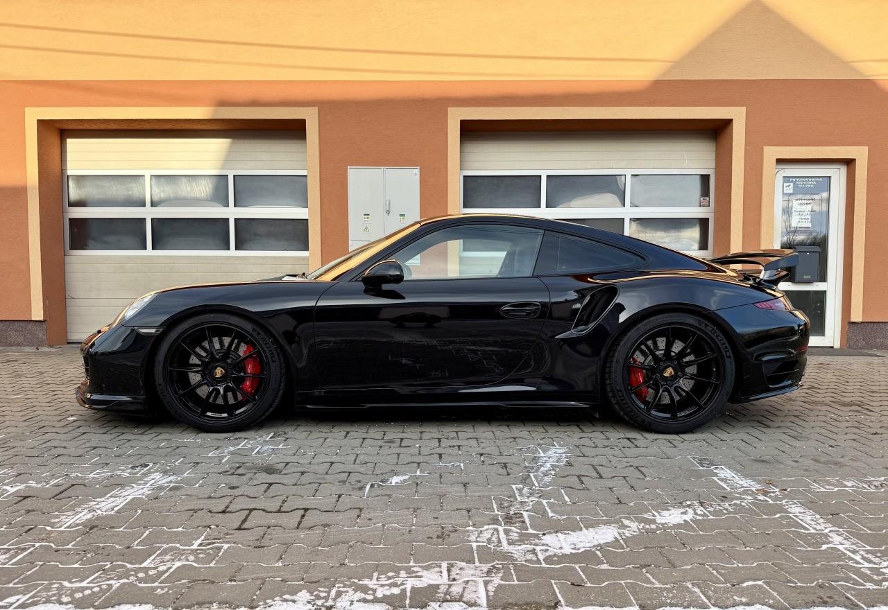 2014 Porsche 991 Turbo TechArt, černá kupé, 78 955 km