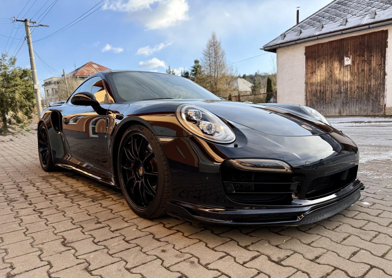 2014 Porsche 991 Turbo TechArt, černá kupé, 78 955 km