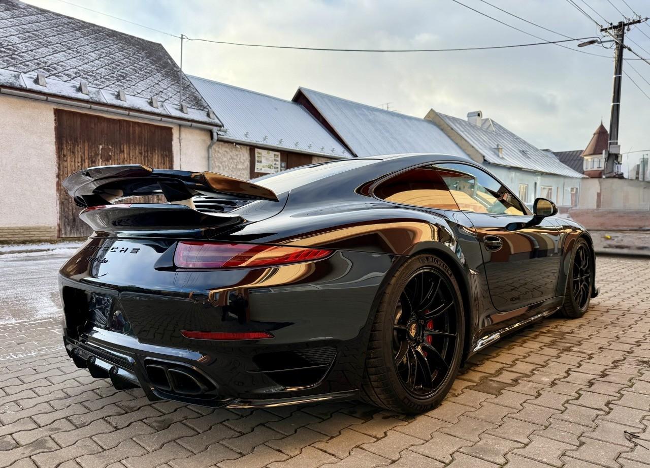 2014 Porsche 991 Turbo TechArt, černá kupé, 78 955 km