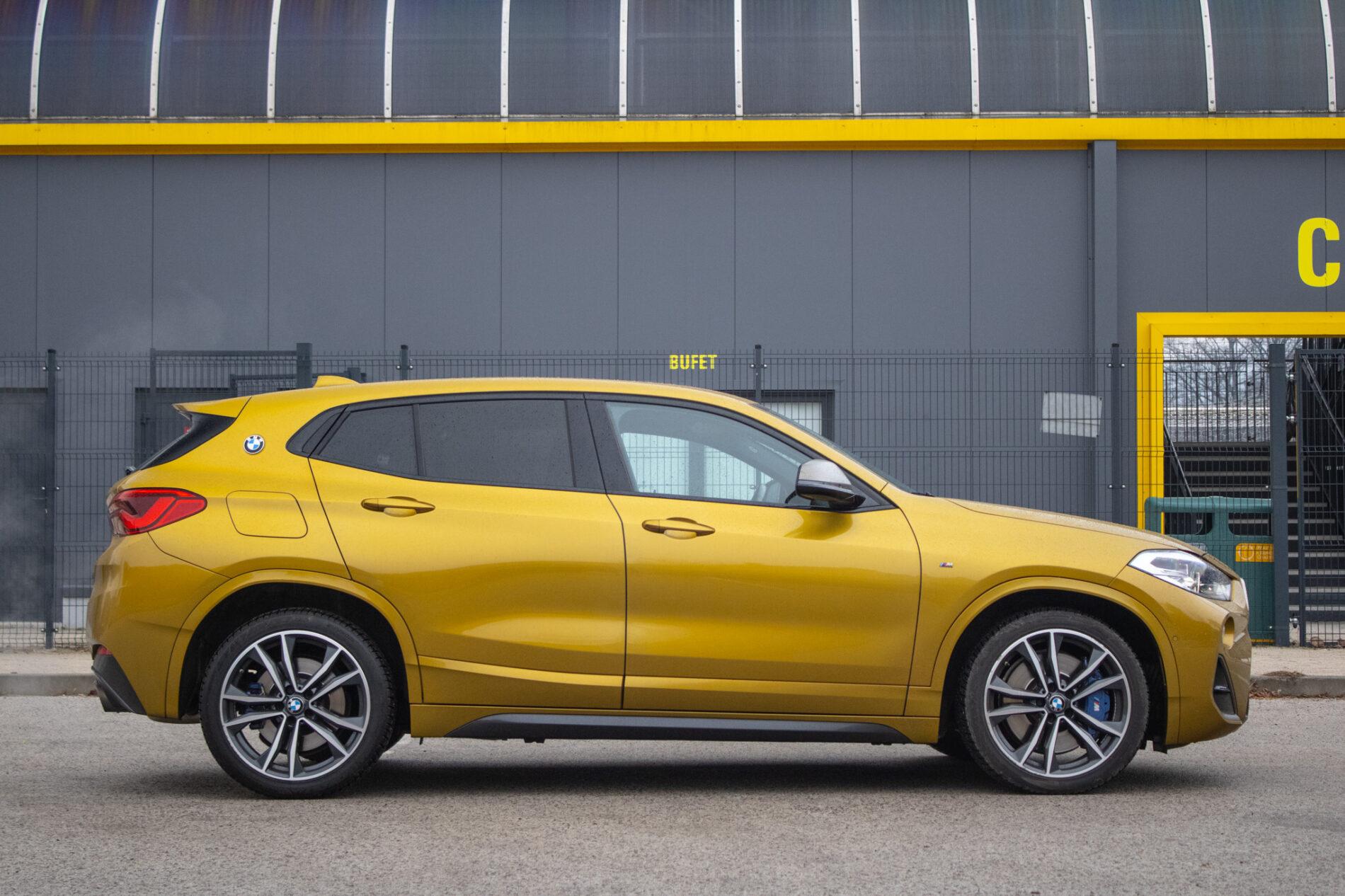 2019 BMW X2 M35i, žlutá suv, 50 639 km