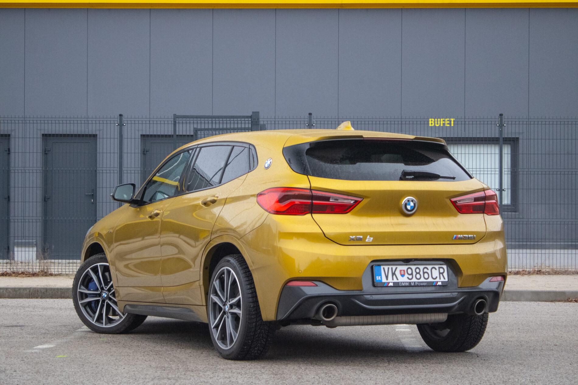 2019 BMW X2 M35i, žlutá suv, 50 639 km