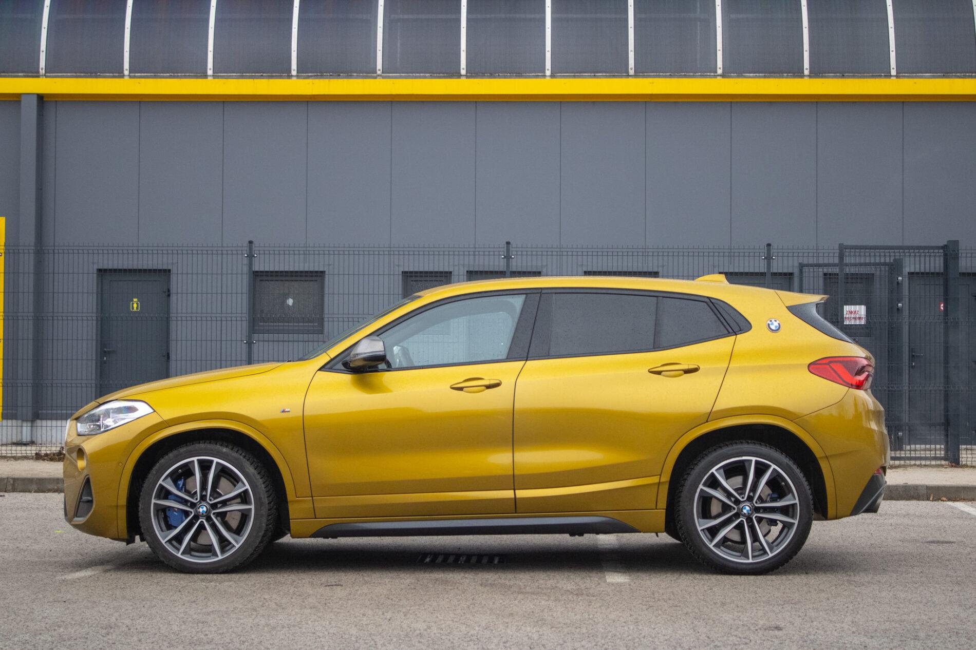 2019 BMW X2 M35i, žlutá suv, 50 639 km