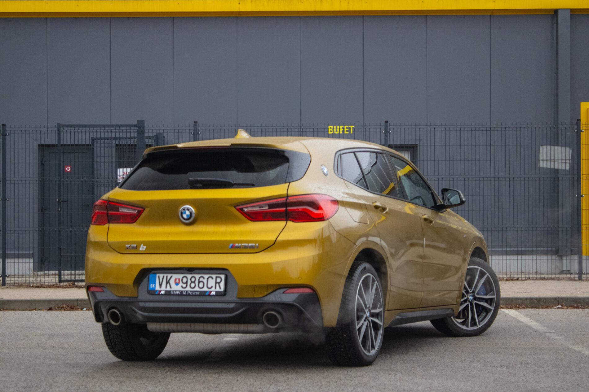 2019 BMW X2 M35i, žlutá suv, 50 639 km