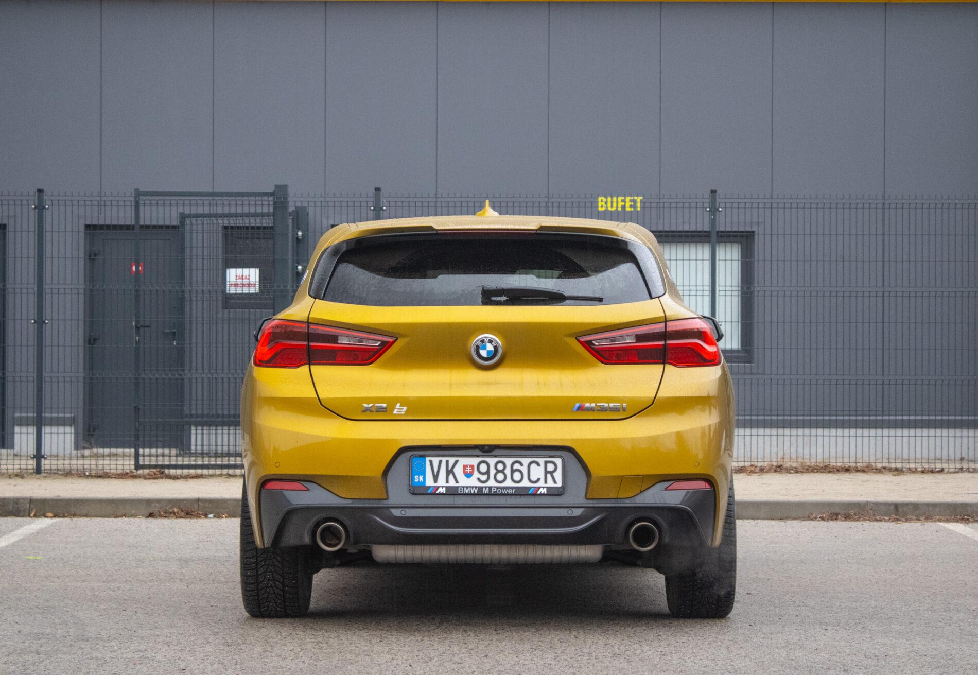 2019 BMW X2 M35i, žlutá suv, 50 639 km