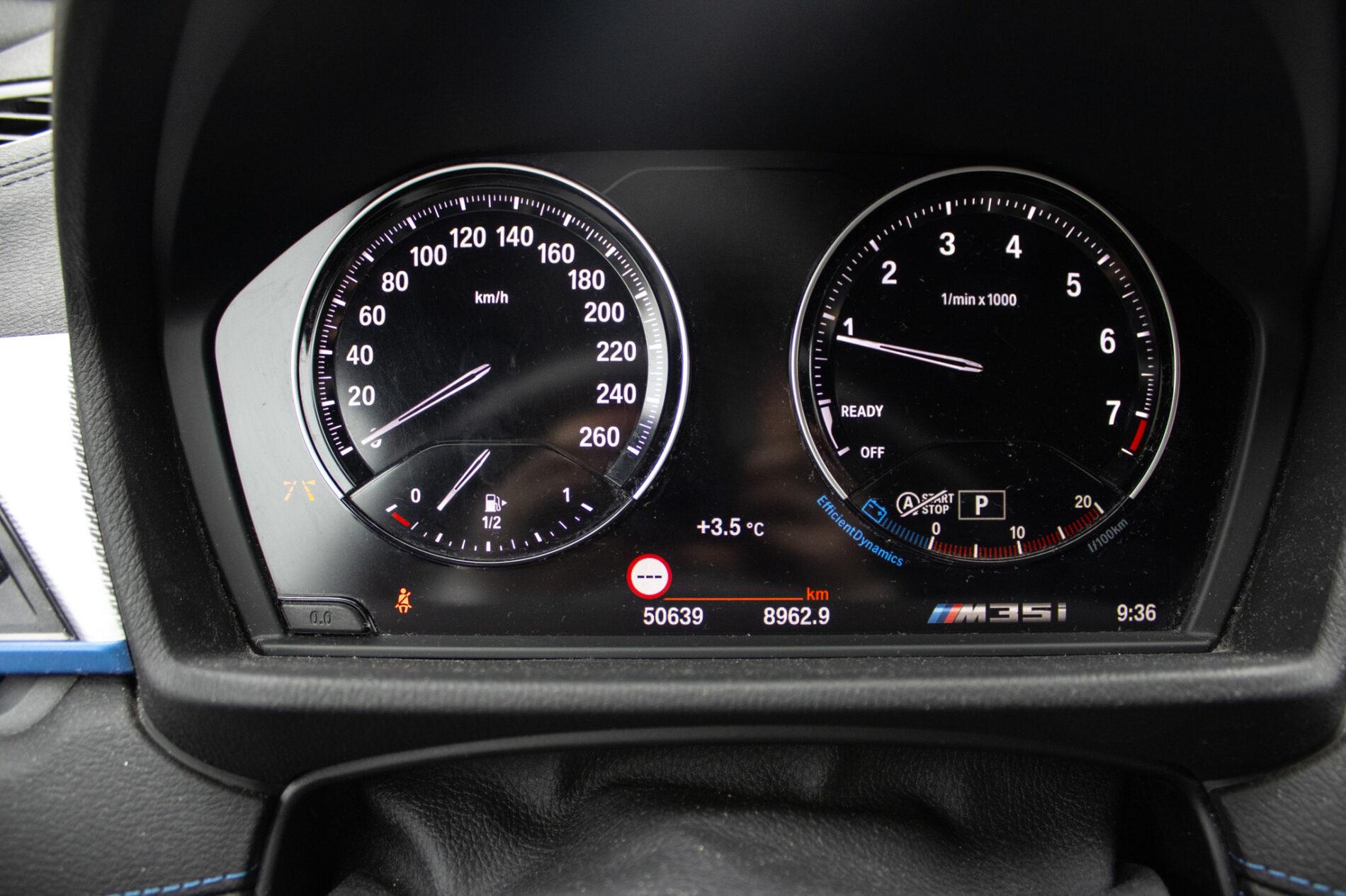 2019 BMW X2 M35i, žlutá suv, 50 639 km