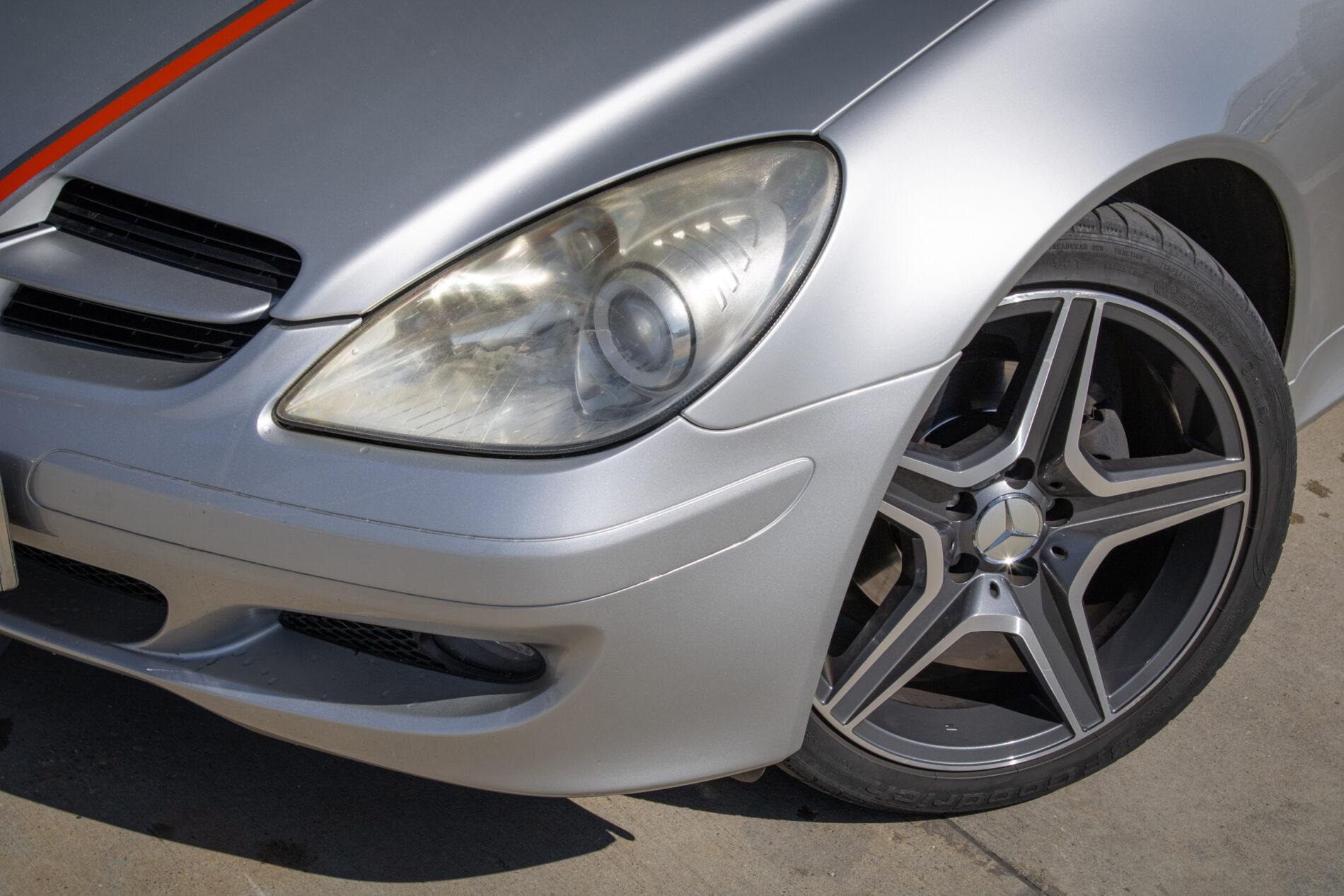2006 Mercedes-Benz SLK 200 Komp., stříbrná kabriolet, 87 500 km