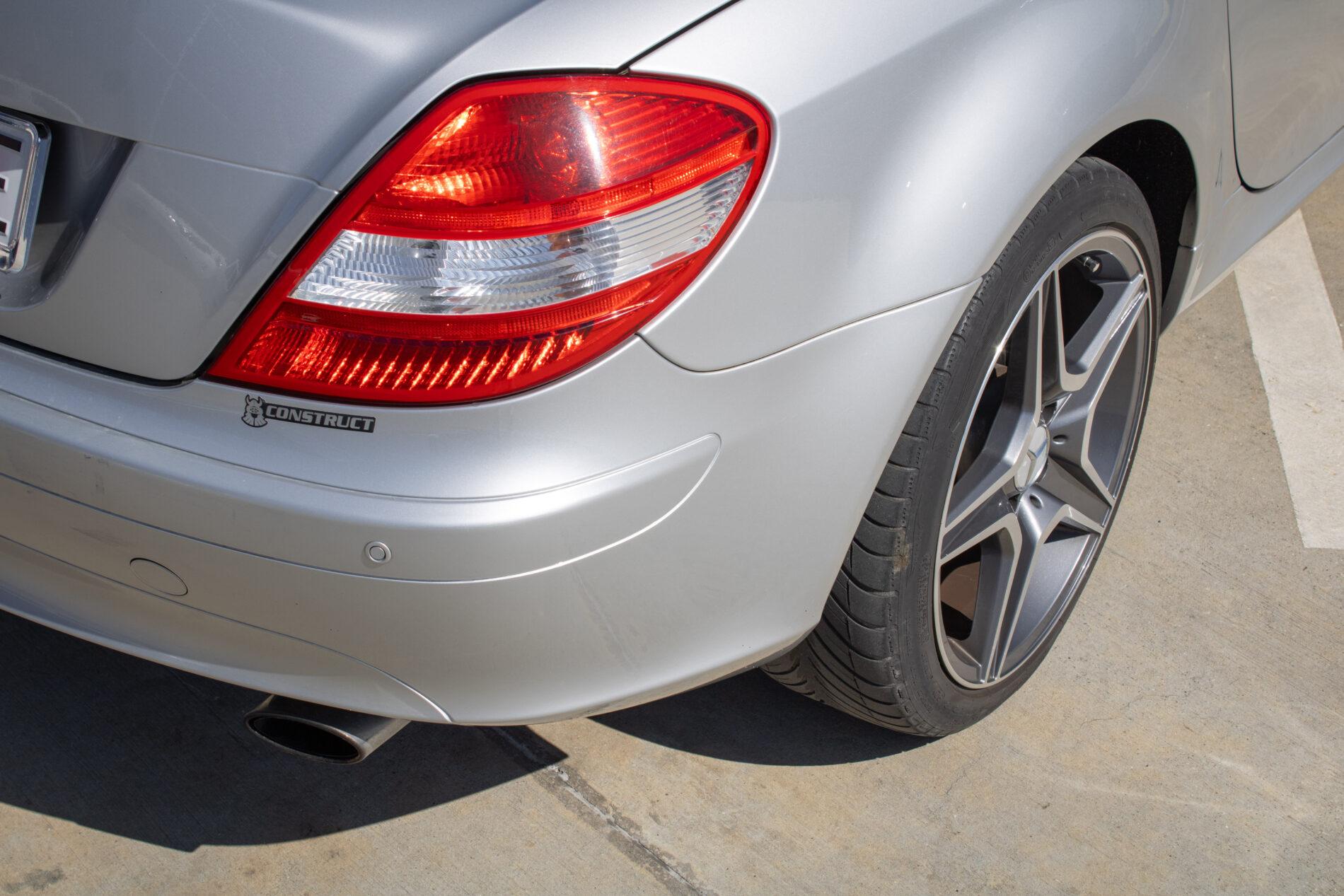 2006 Mercedes-Benz SLK 200 Komp., stříbrná kabriolet, 87 500 km
