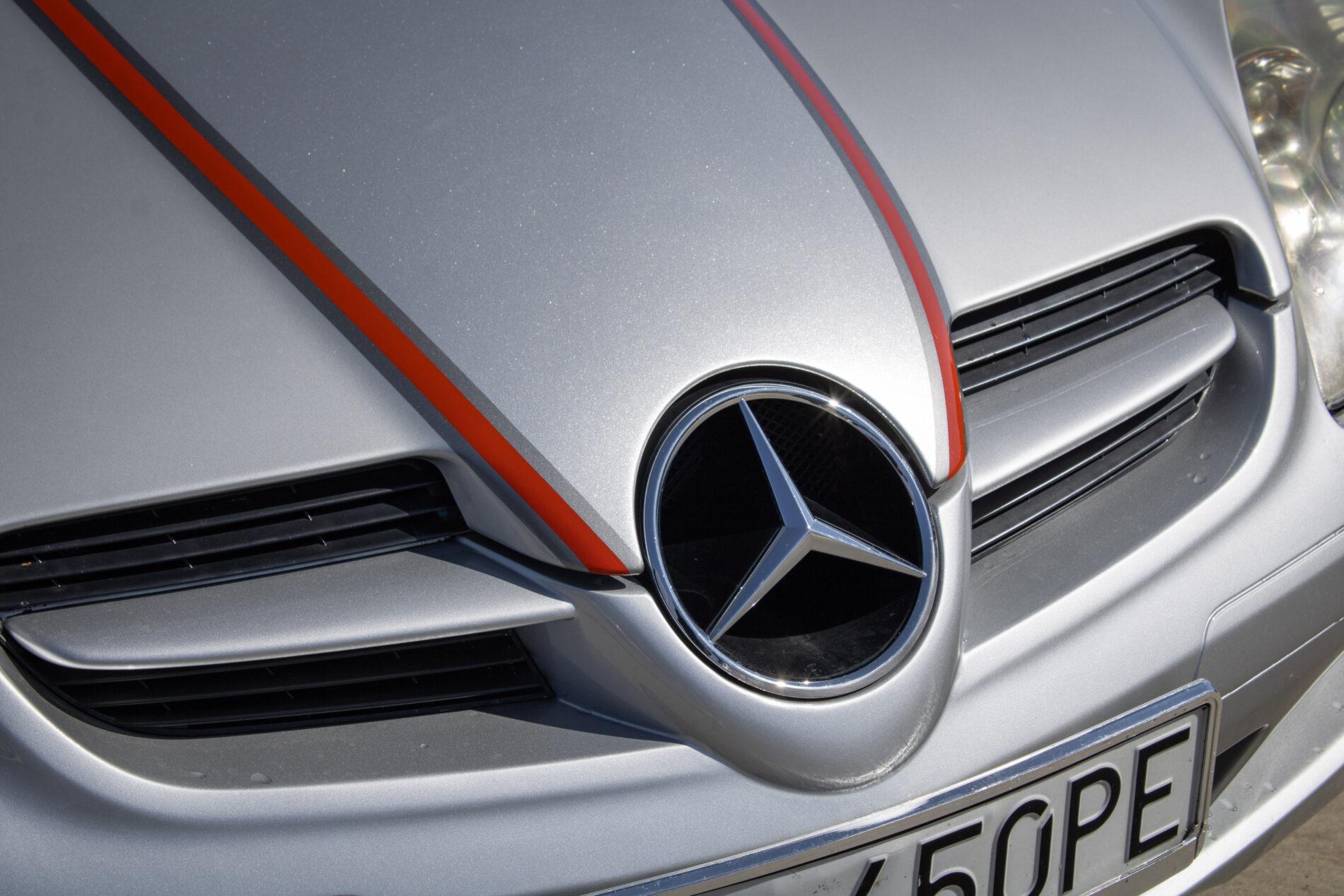 2006 Mercedes-Benz SLK 200 Komp., stříbrná kabriolet, 87 500 km