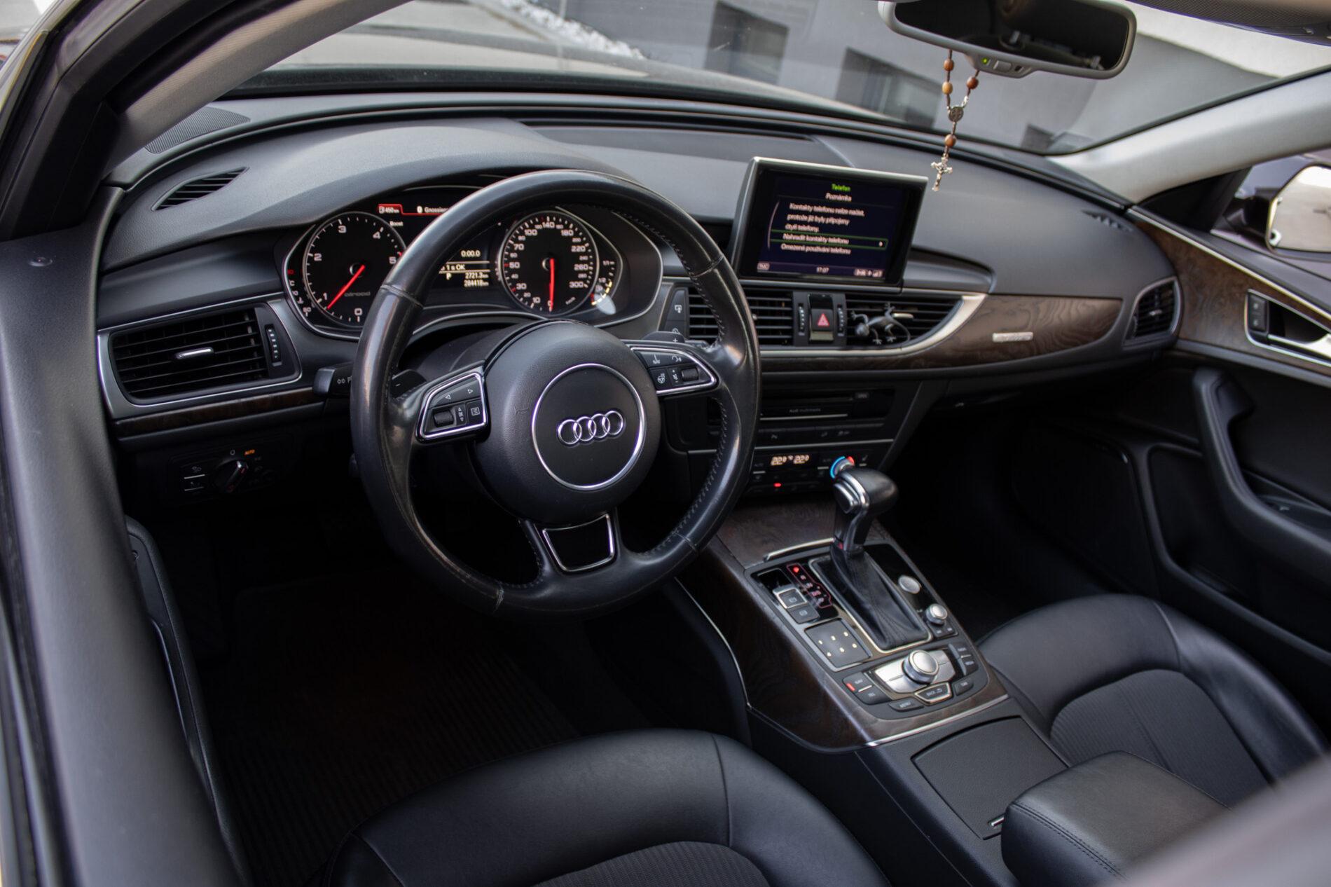 2013 AUDI A6, hnědá kombi, 284 418 km