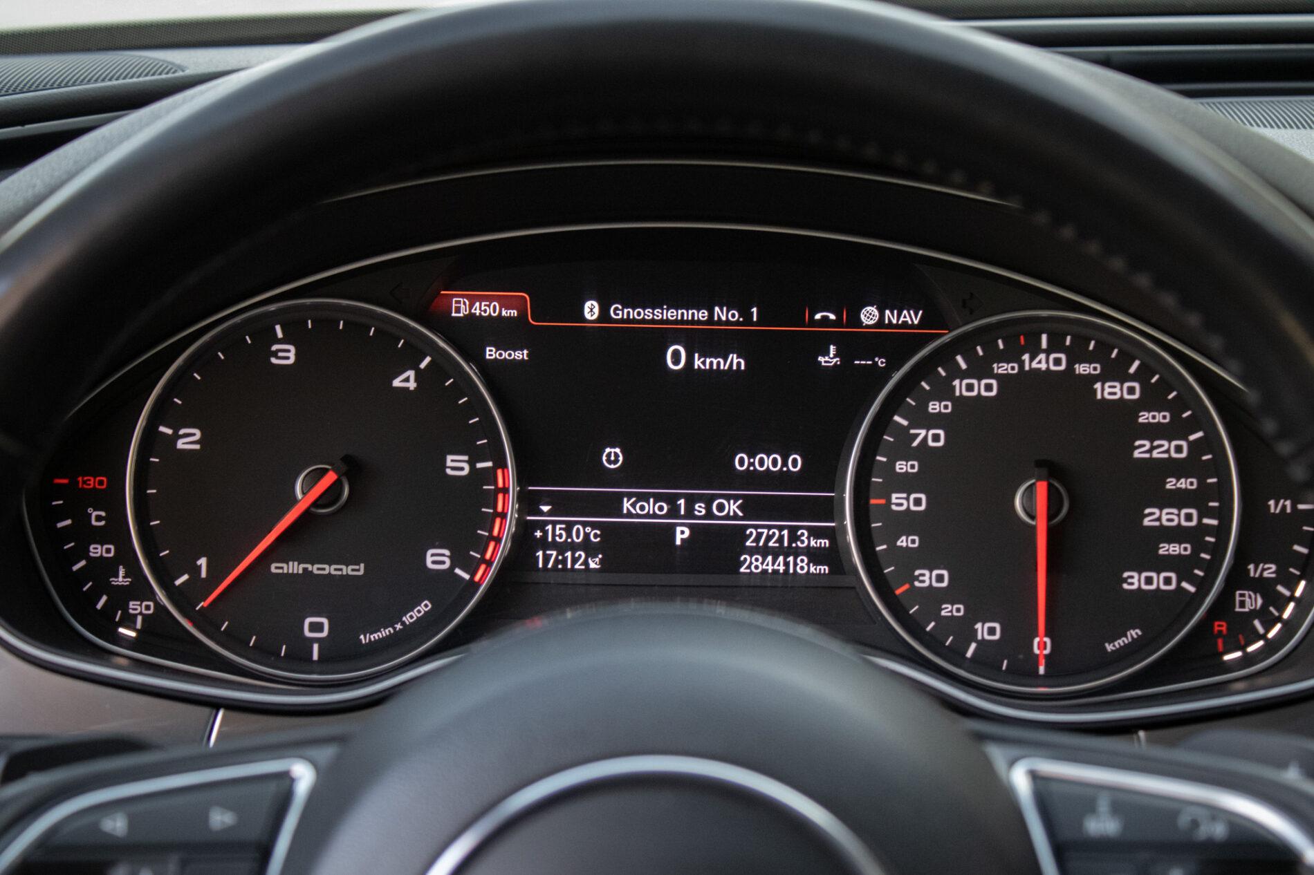2013 AUDI A6, hnědá kombi, 284 418 km