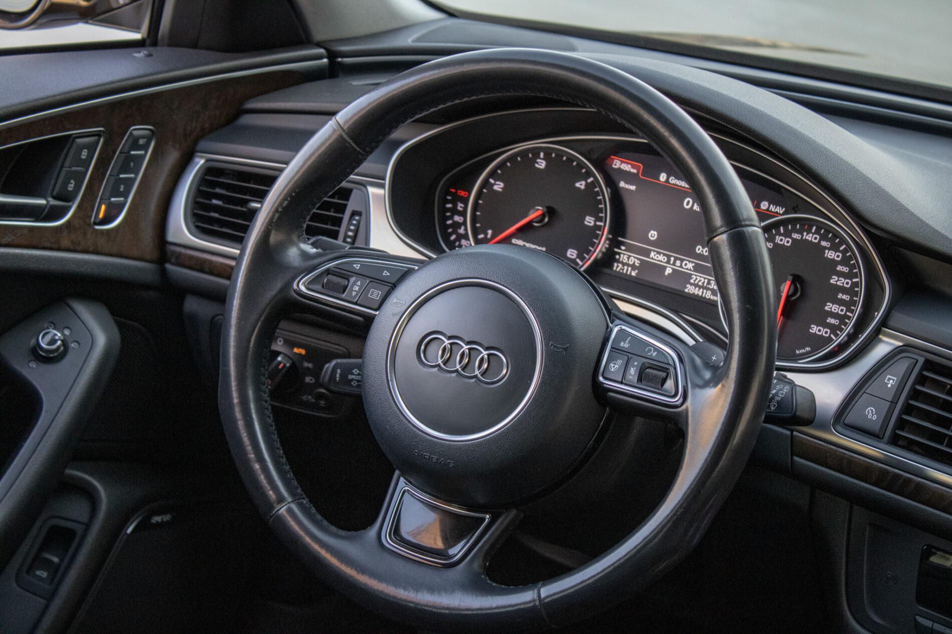 2013 AUDI A6, hnědá kombi, 284 418 km