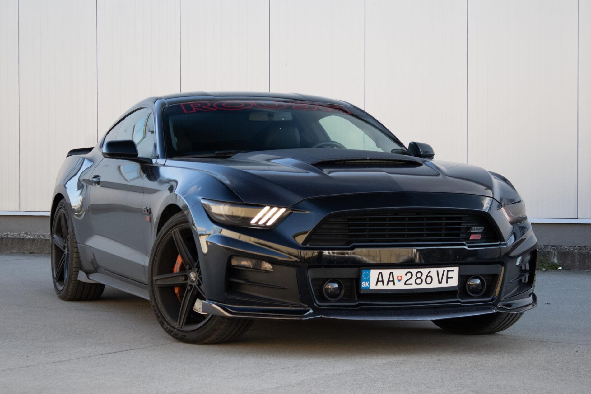 2016 Ford Mustang GT, černá kupé, 84 537 km