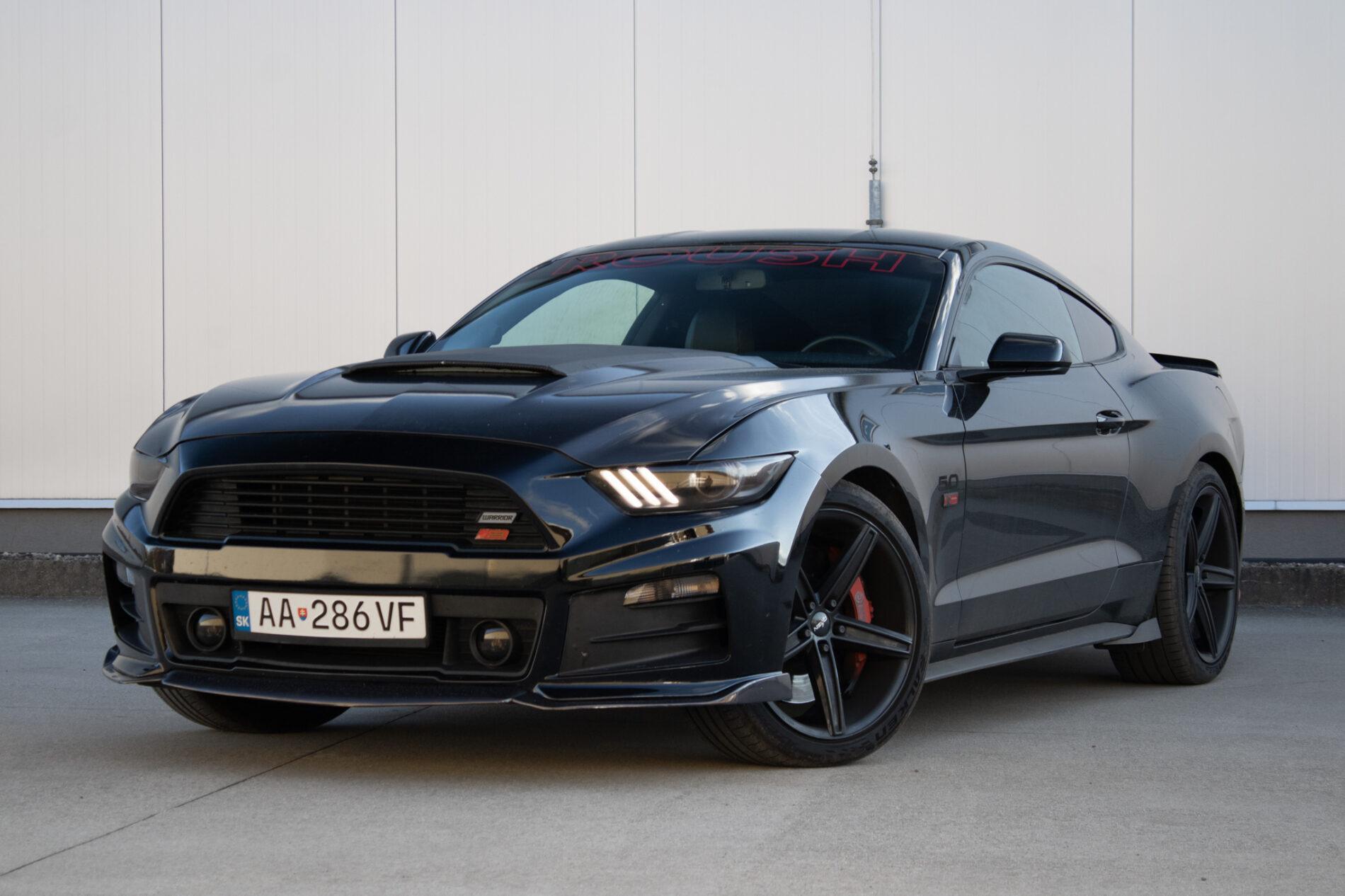 2016 Ford Mustang GT, černá kupé, 84 537 km