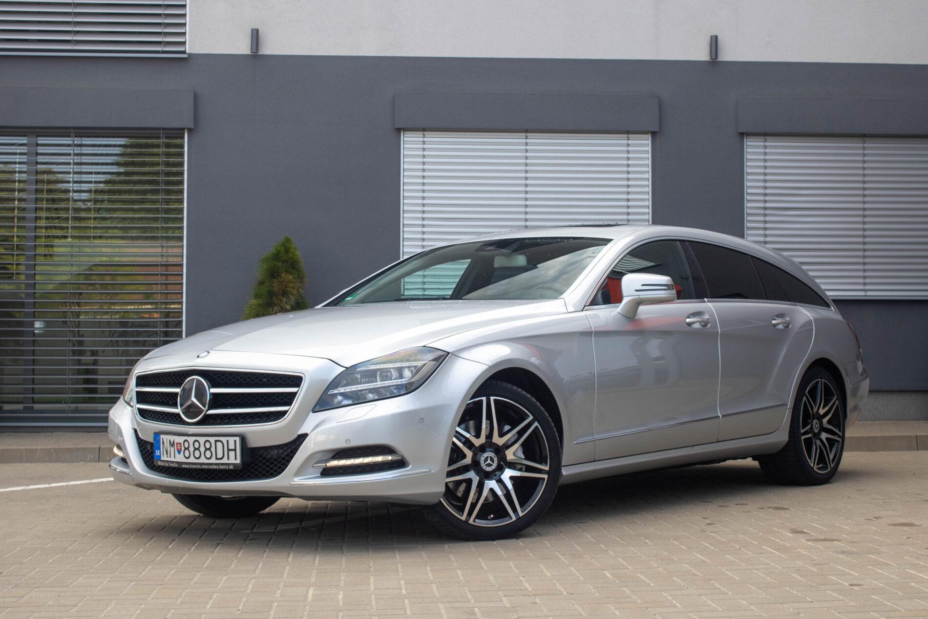 2013 Mercedes-Benz CLS 350 CDI, šedá kombi, 256 400 km