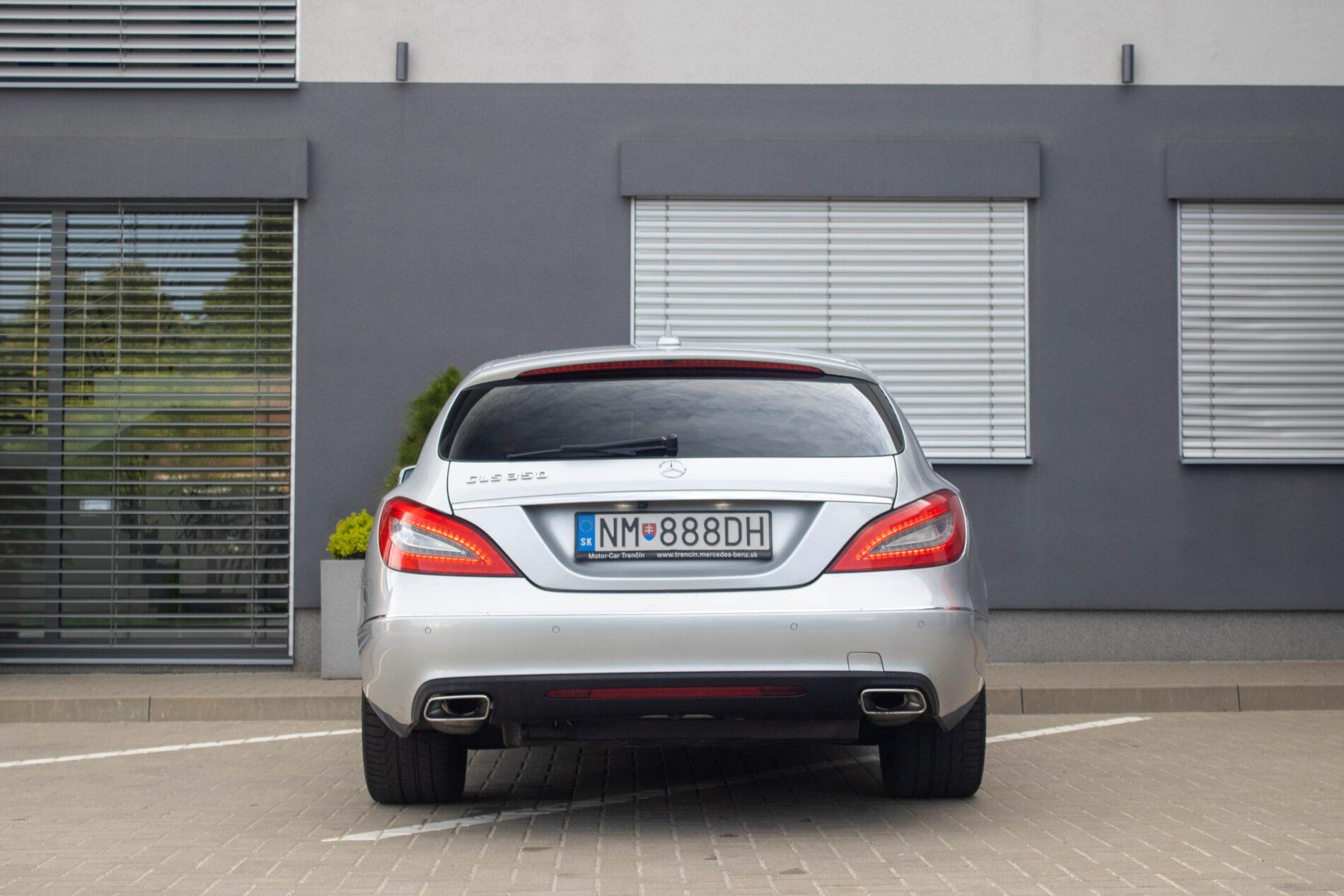 2013 Mercedes-Benz CLS 350 CDI, šedá kombi, 256 400 km